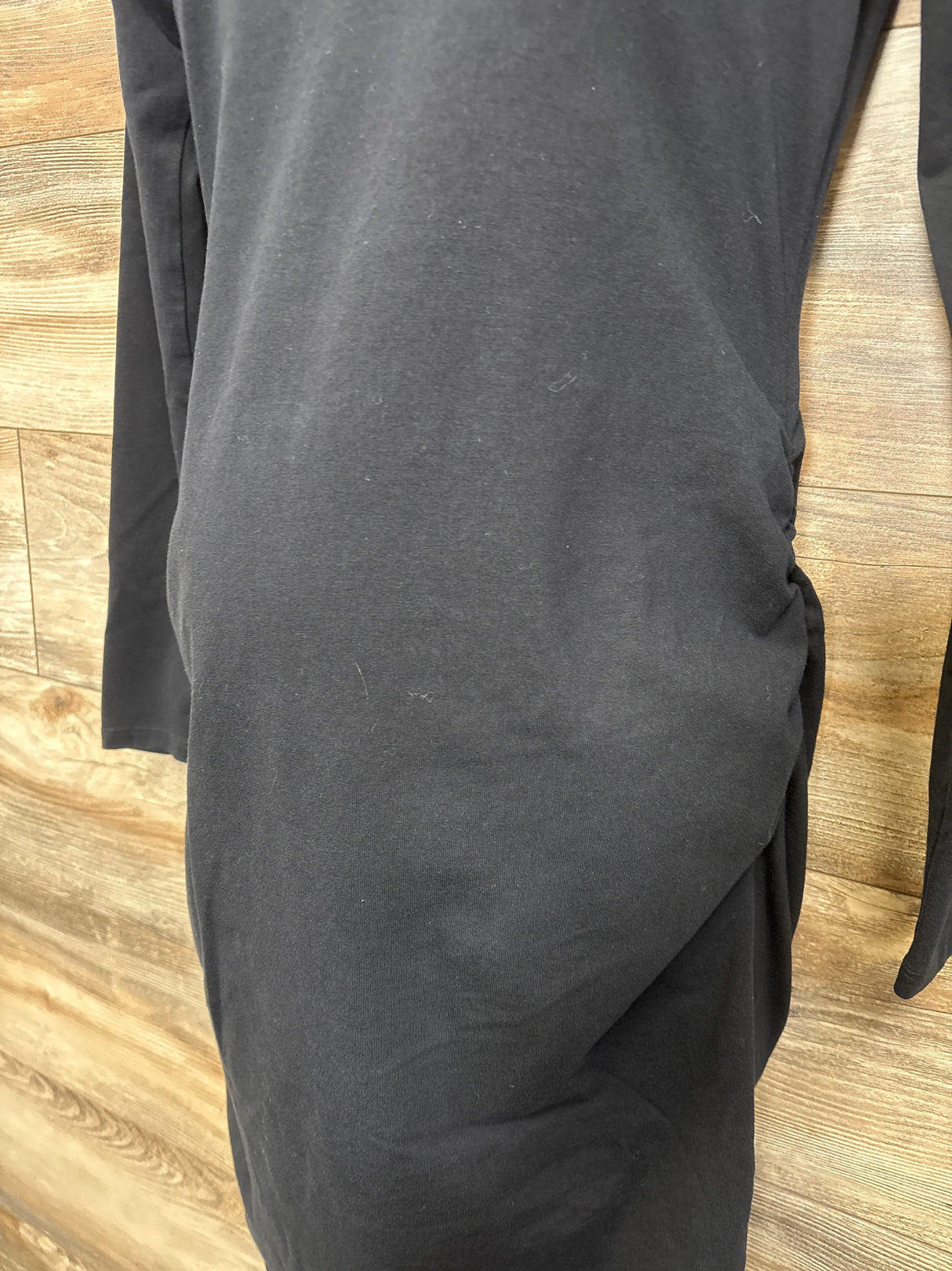 Old Navy Maternity Long-Sleeve Bodycon Dress Black sz Medium