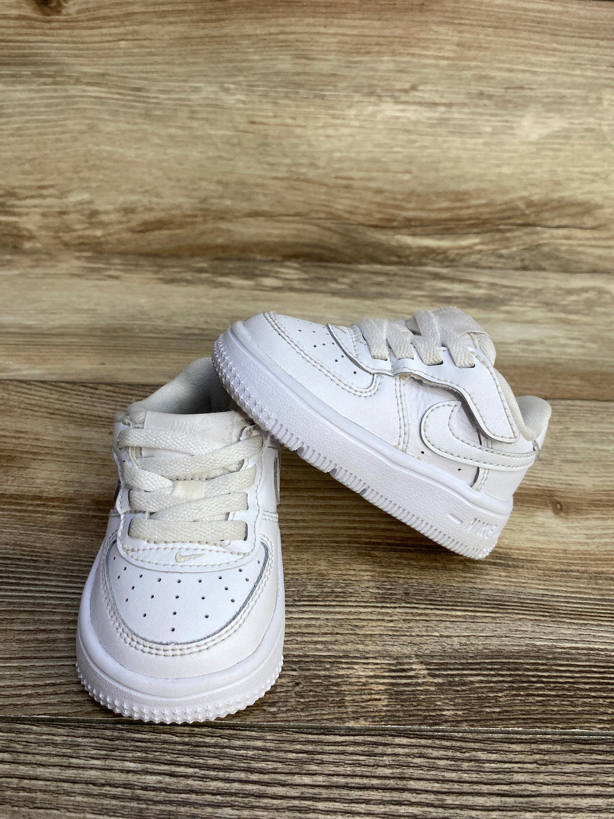 Nike Toddler Force 1 Low EasyOn White sz 3c