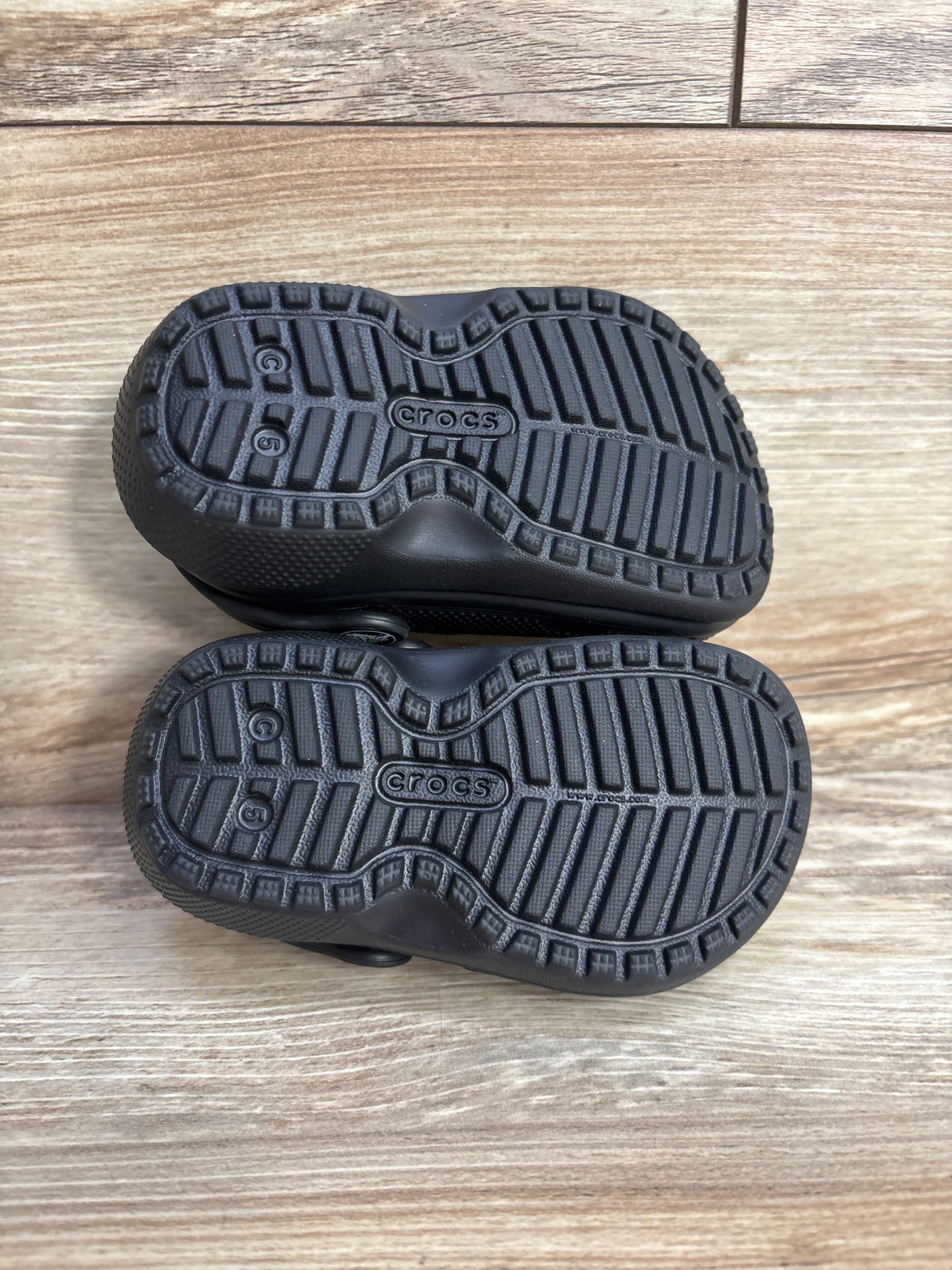 Crocs Classic Lined Clogs Black sz 5c