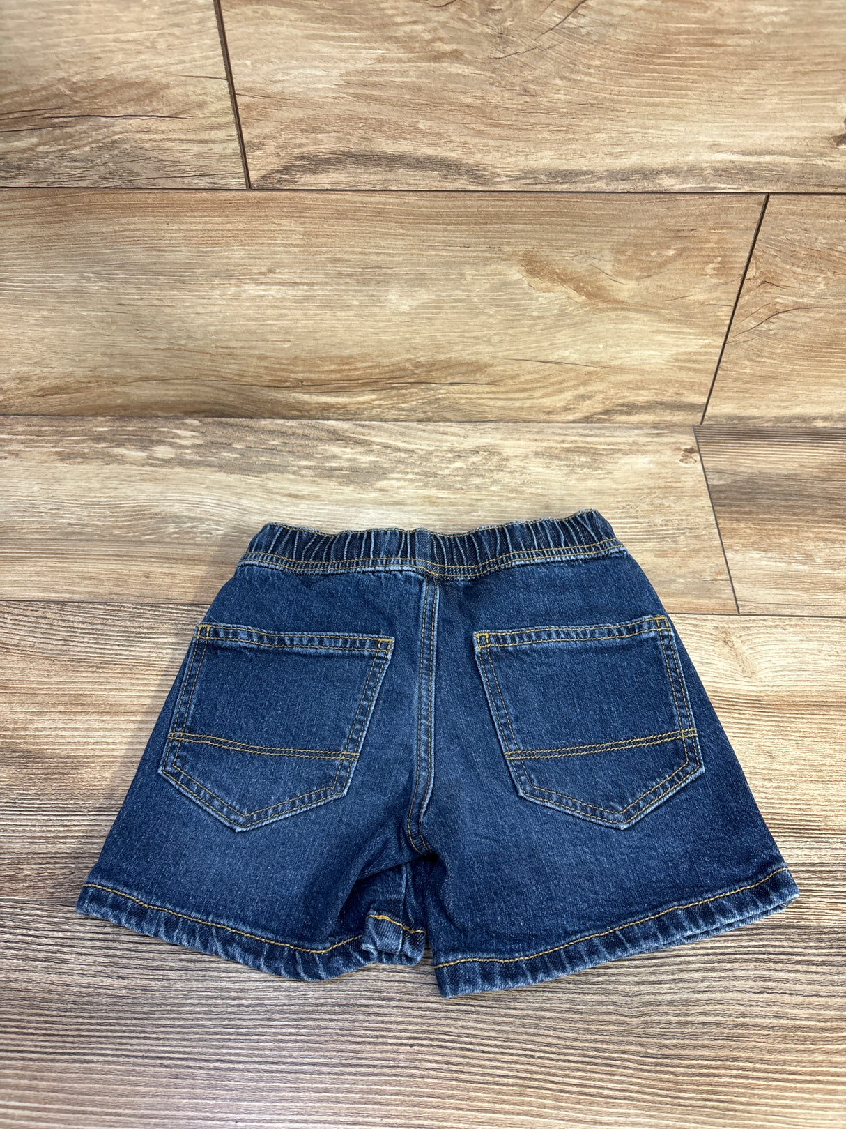 Cat & Jack Denim Drawstring Shorts Blue sz 4T