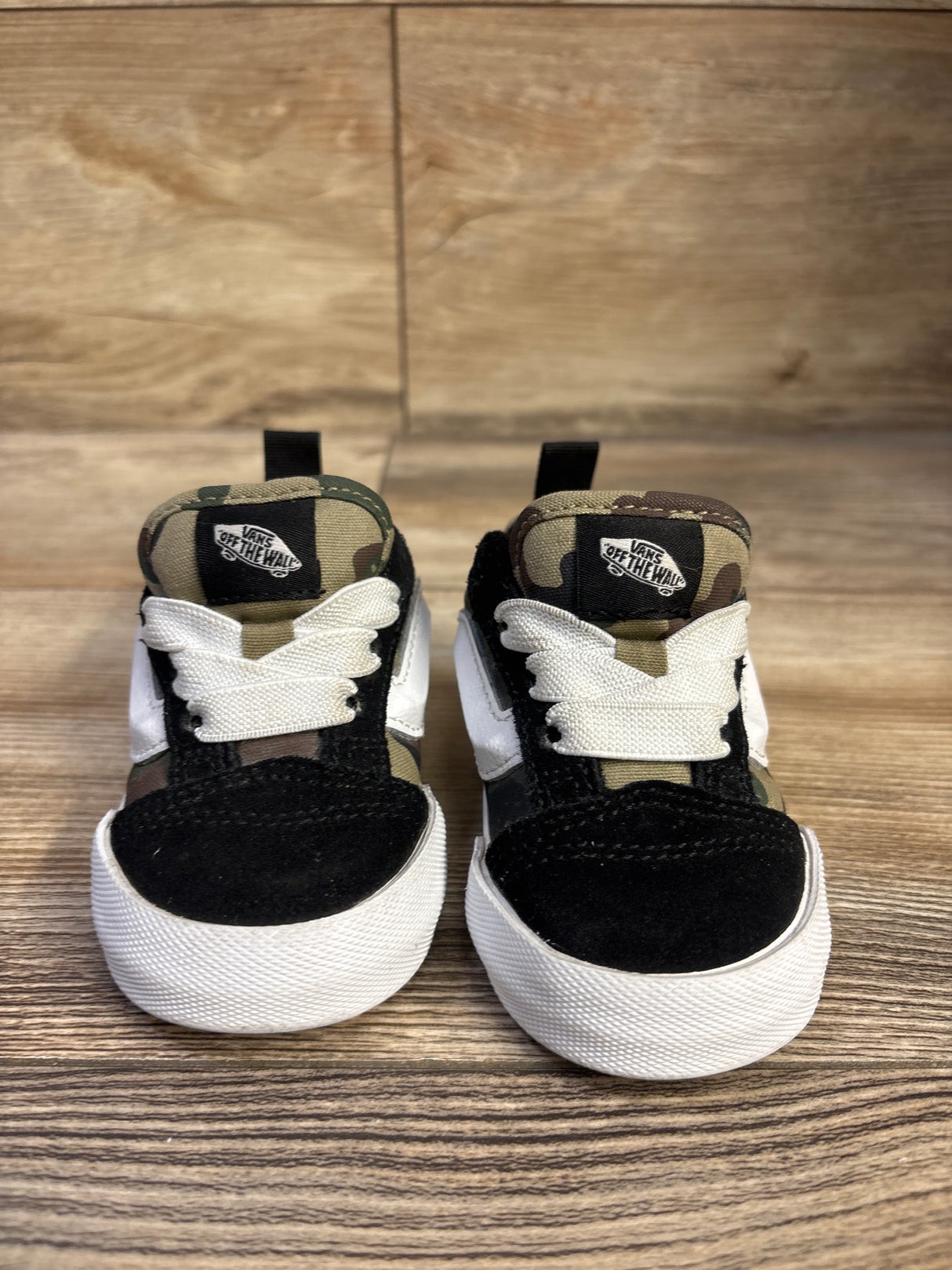 Vans Knu Skool Camo Sneakers Black sz 4c
