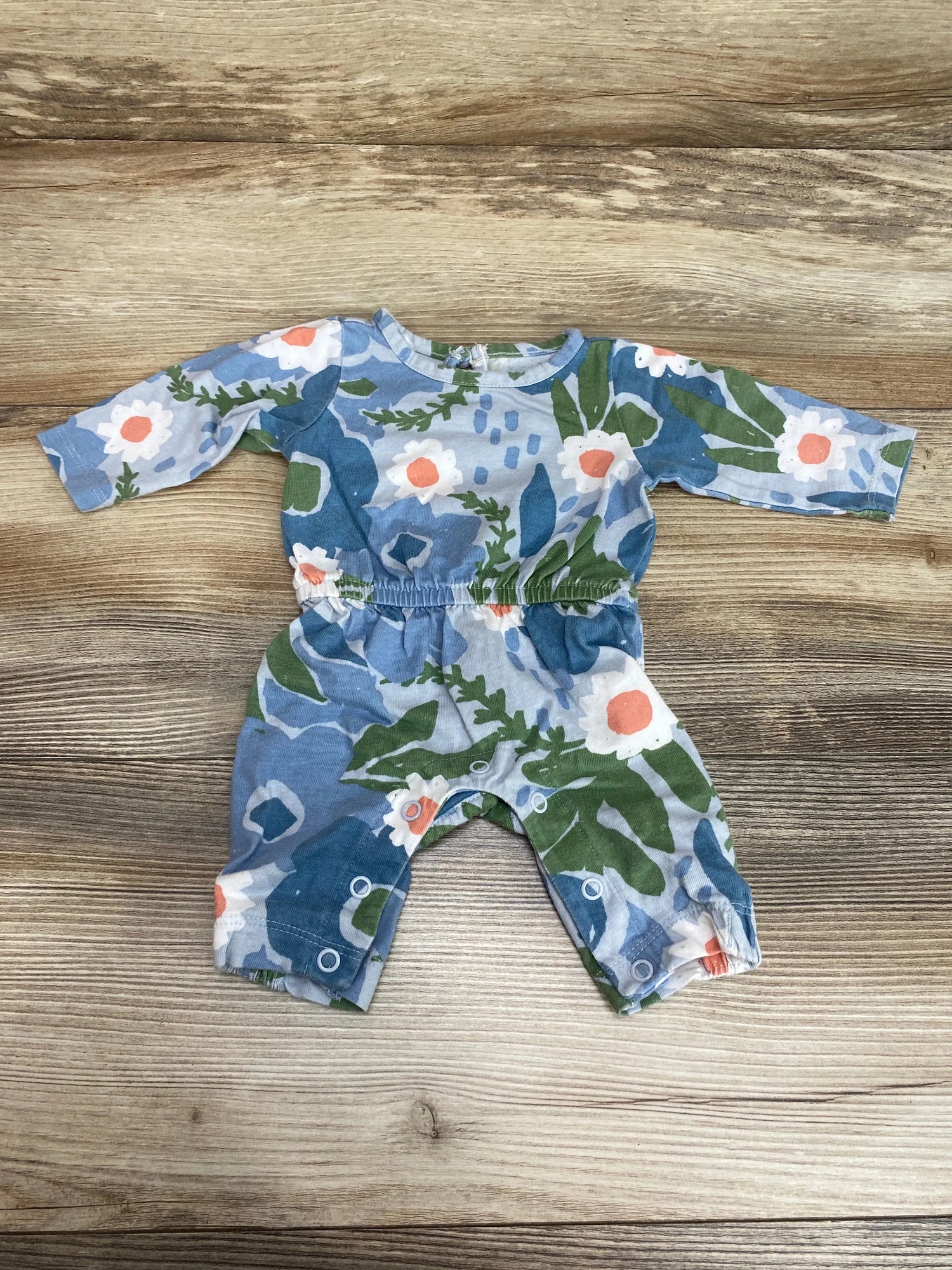 Just One You Floral Coverall Blue sz Newborn - Me n Mommy To Be