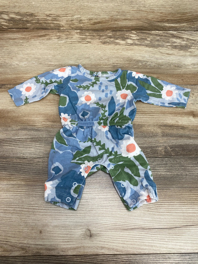 Just One You Floral Coverall Blue sz Newborn - Me n Mommy To Be