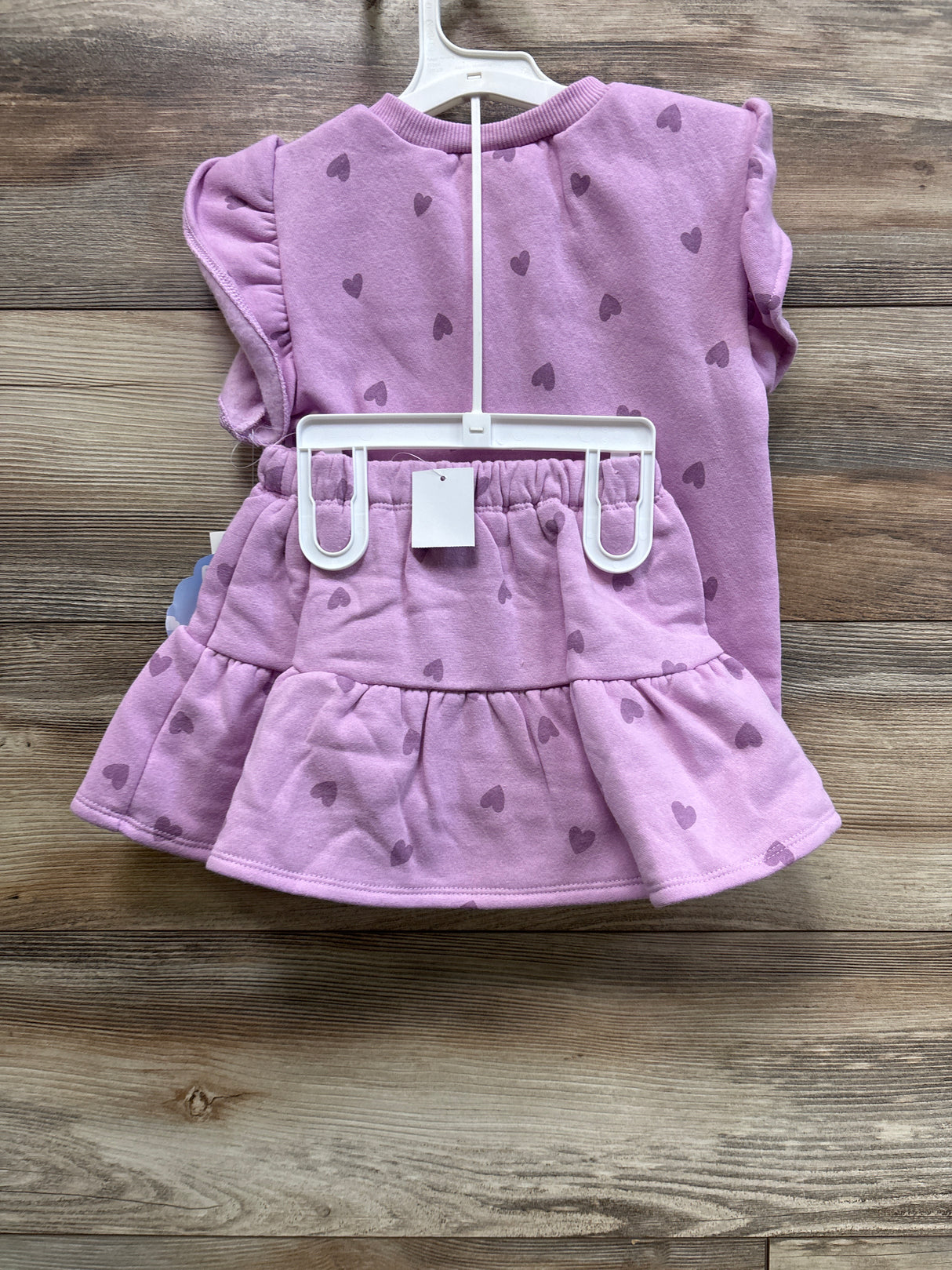 NEW Bluey 2pc Bingo/Bluey Short Sleeve Top and Skort Set Lilac sz 4T