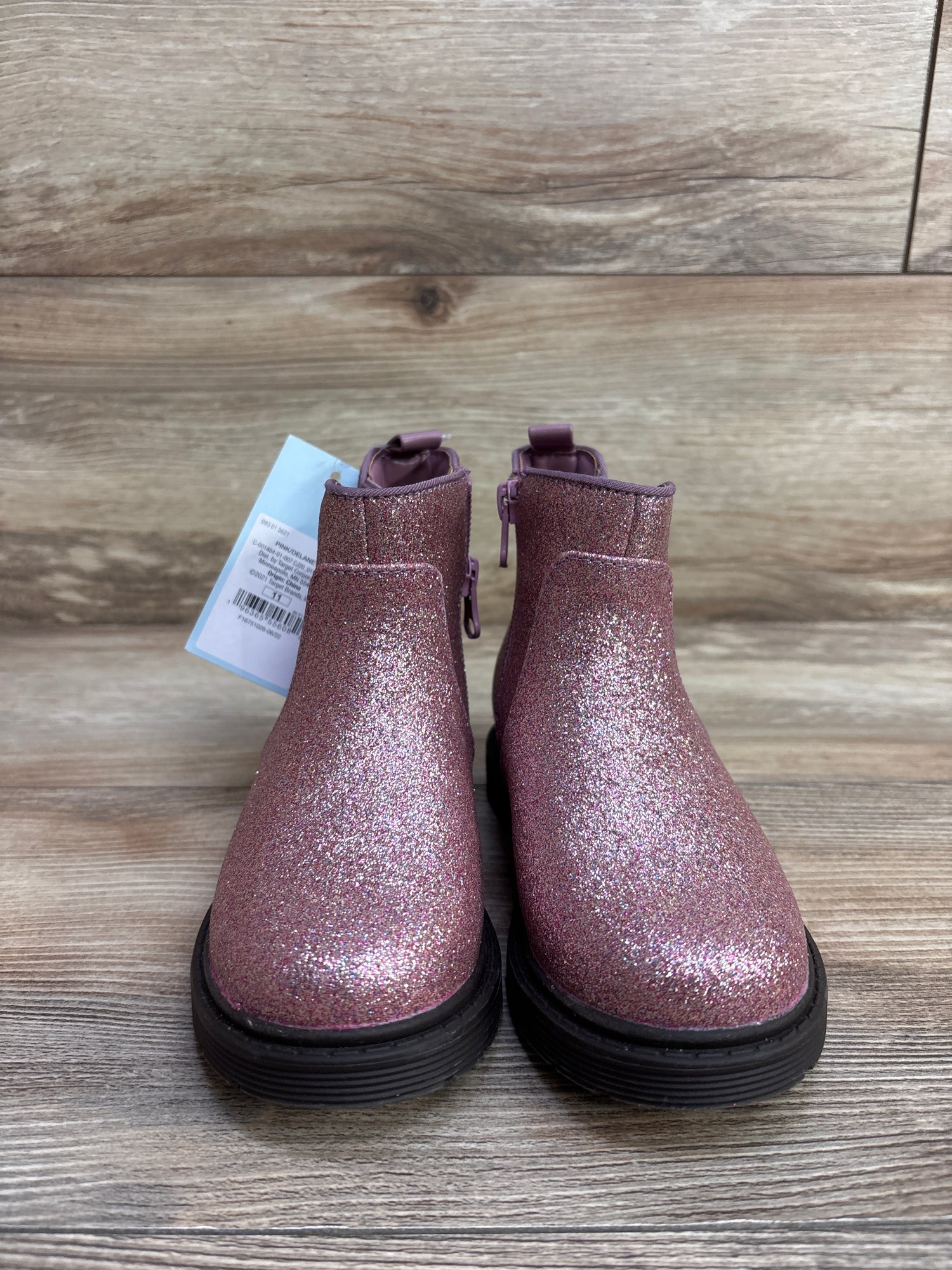 NEW Cat & Jack Delaney Boots Pink sz 11c