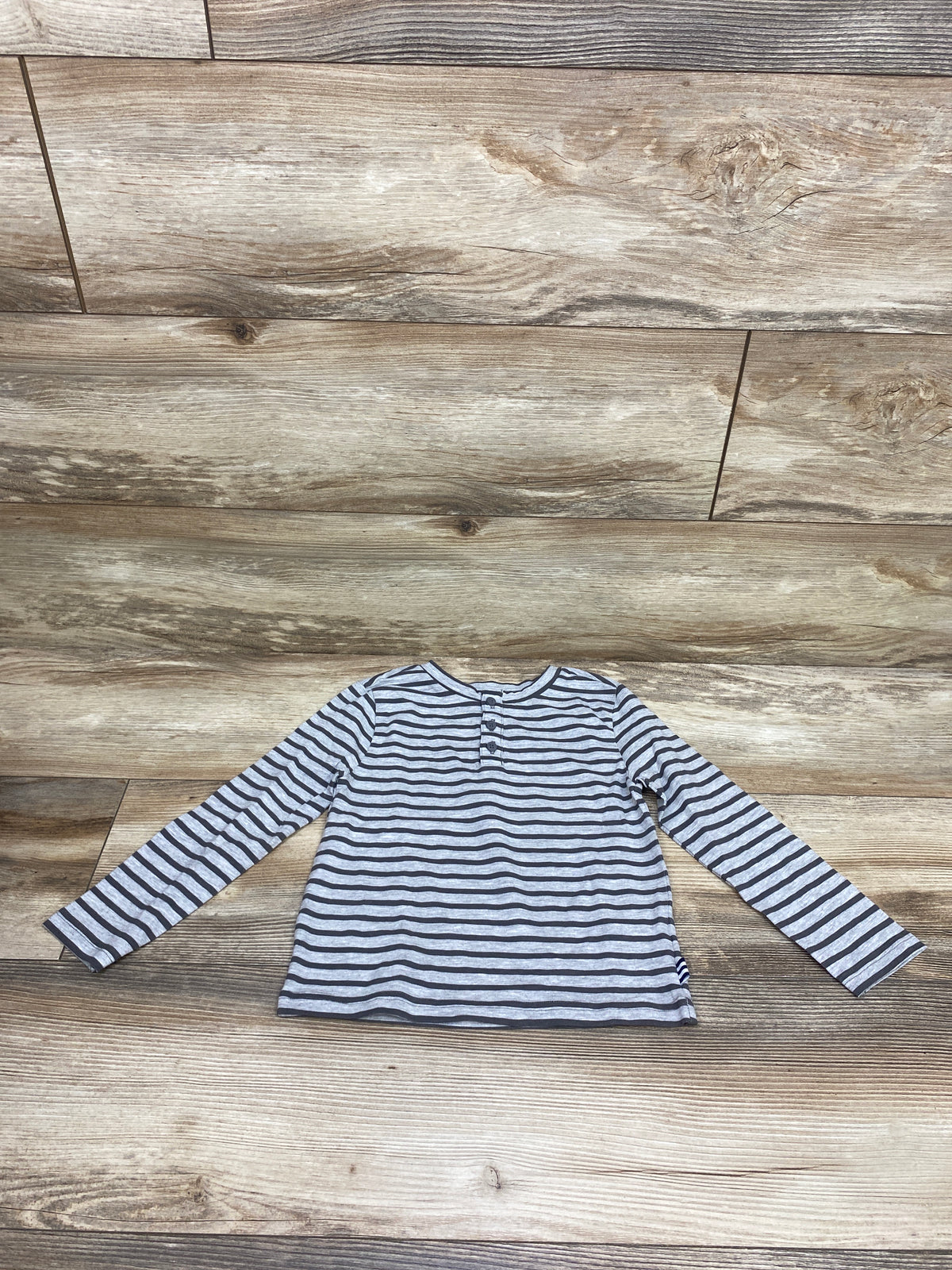 Splendid Striped Henley Shirt Grey sz 3T