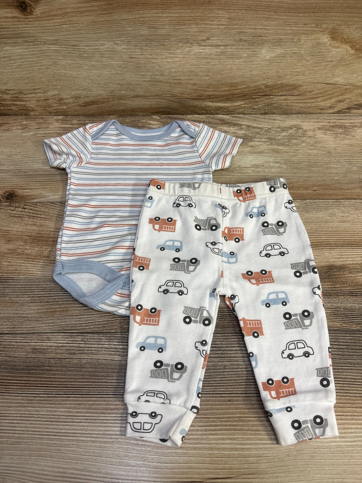 Baby Views 2pc Bodysuit & Pants White sz 3-6m - Me n Mommy To Be