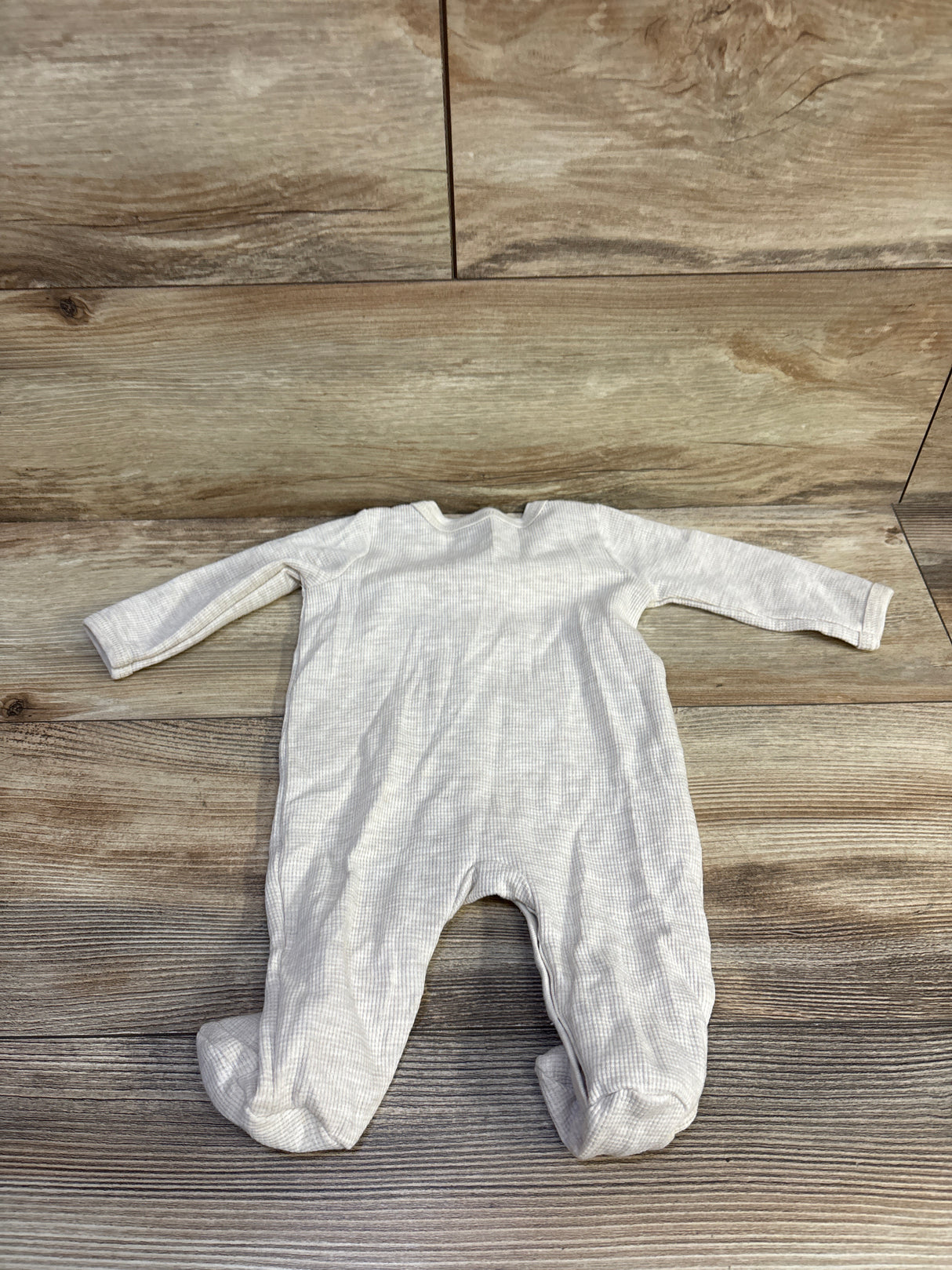 Koala Baby Waffle Knit Snap Sleeper Beige sz 0-3m