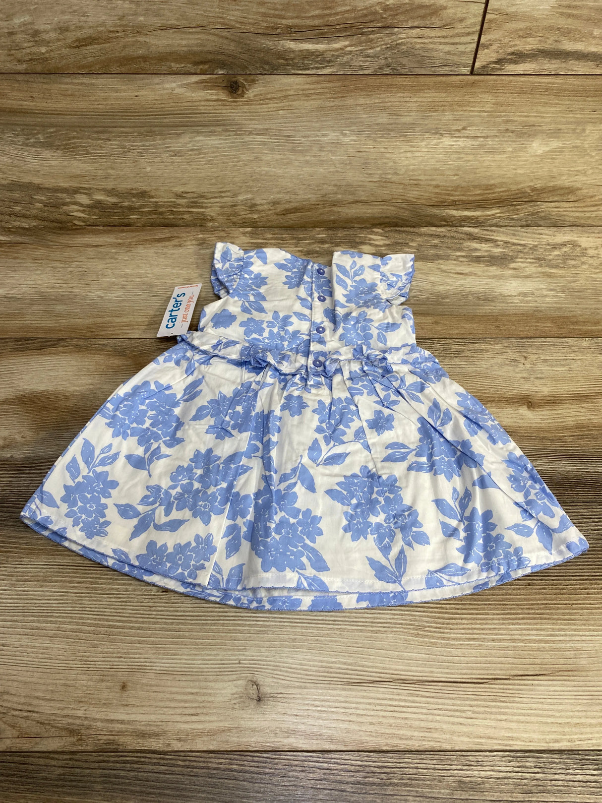 NEW Just One You 2pc Floral Dress & Bloomers White sz 6m - Me n Mommy To Be