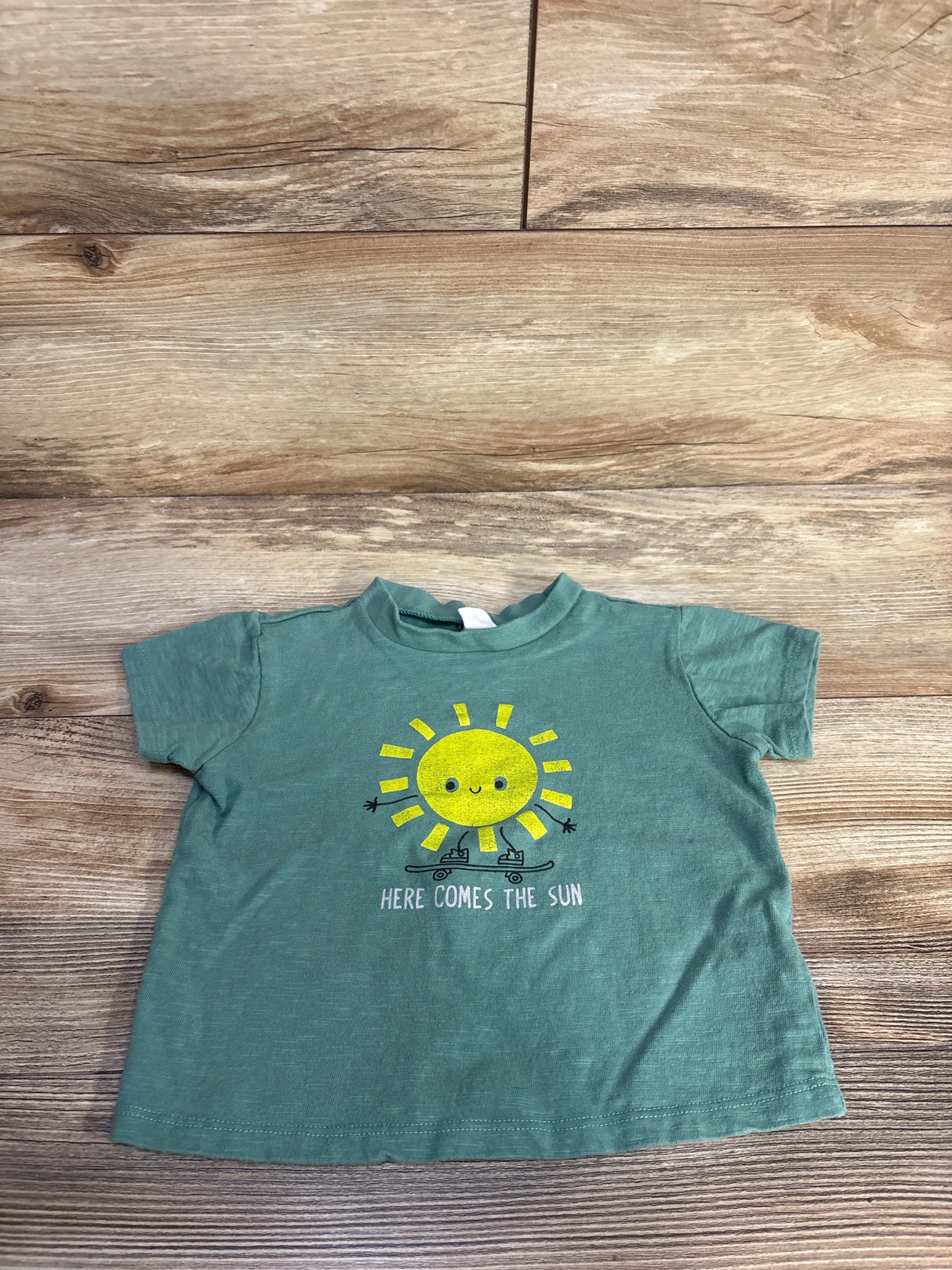 PL Baby Here COmes The Sun Shirt Green sz 18m