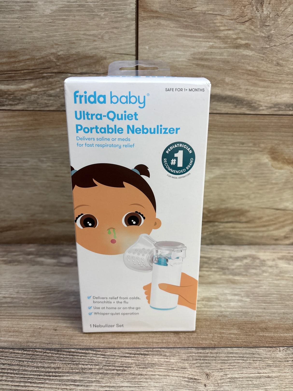 NEW Frida Baby Ultra-Quiet Portable Nebulizer