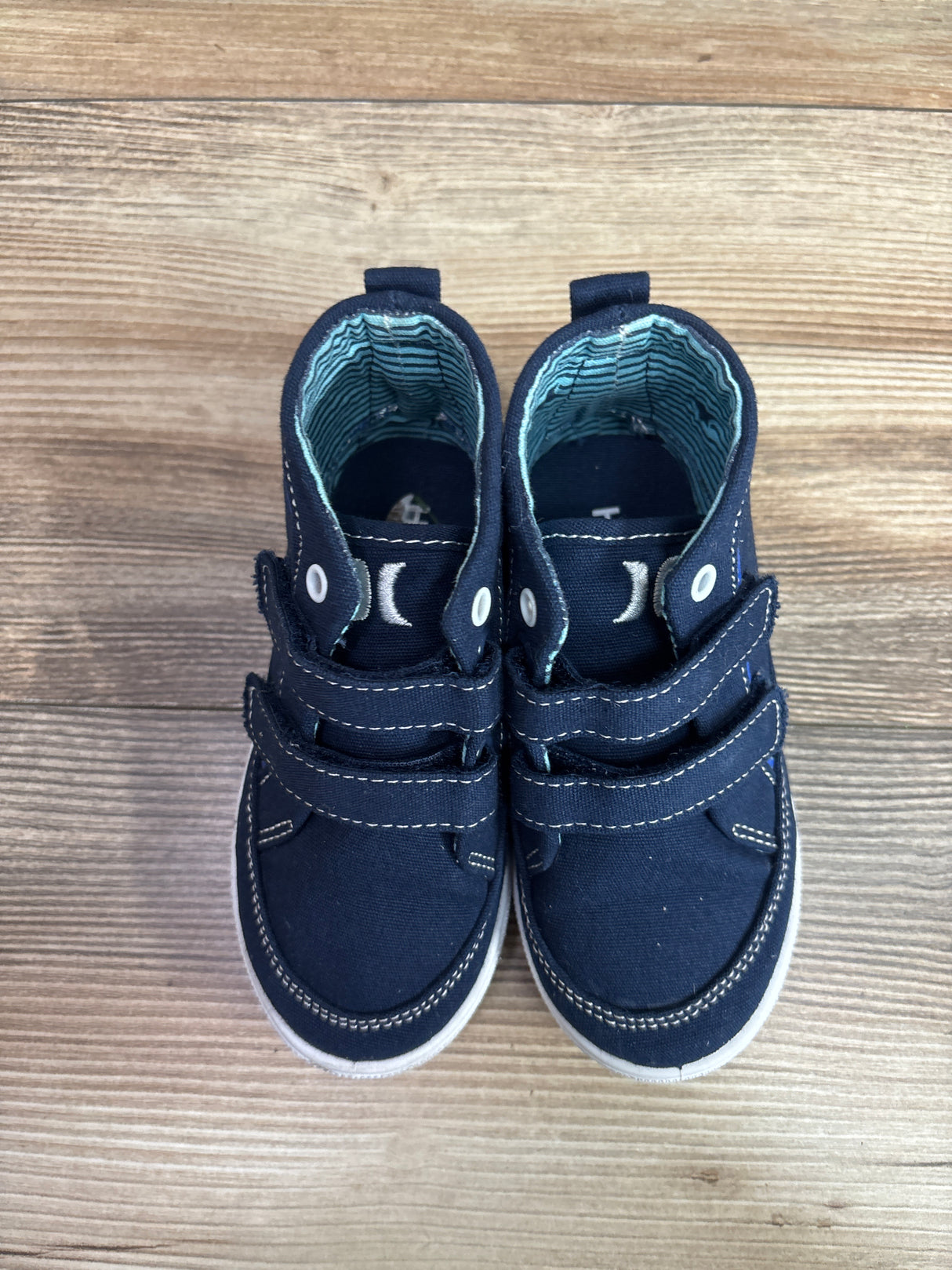 Hurley Tedd-T High Top Canvas Sneakers Blue sz 8c