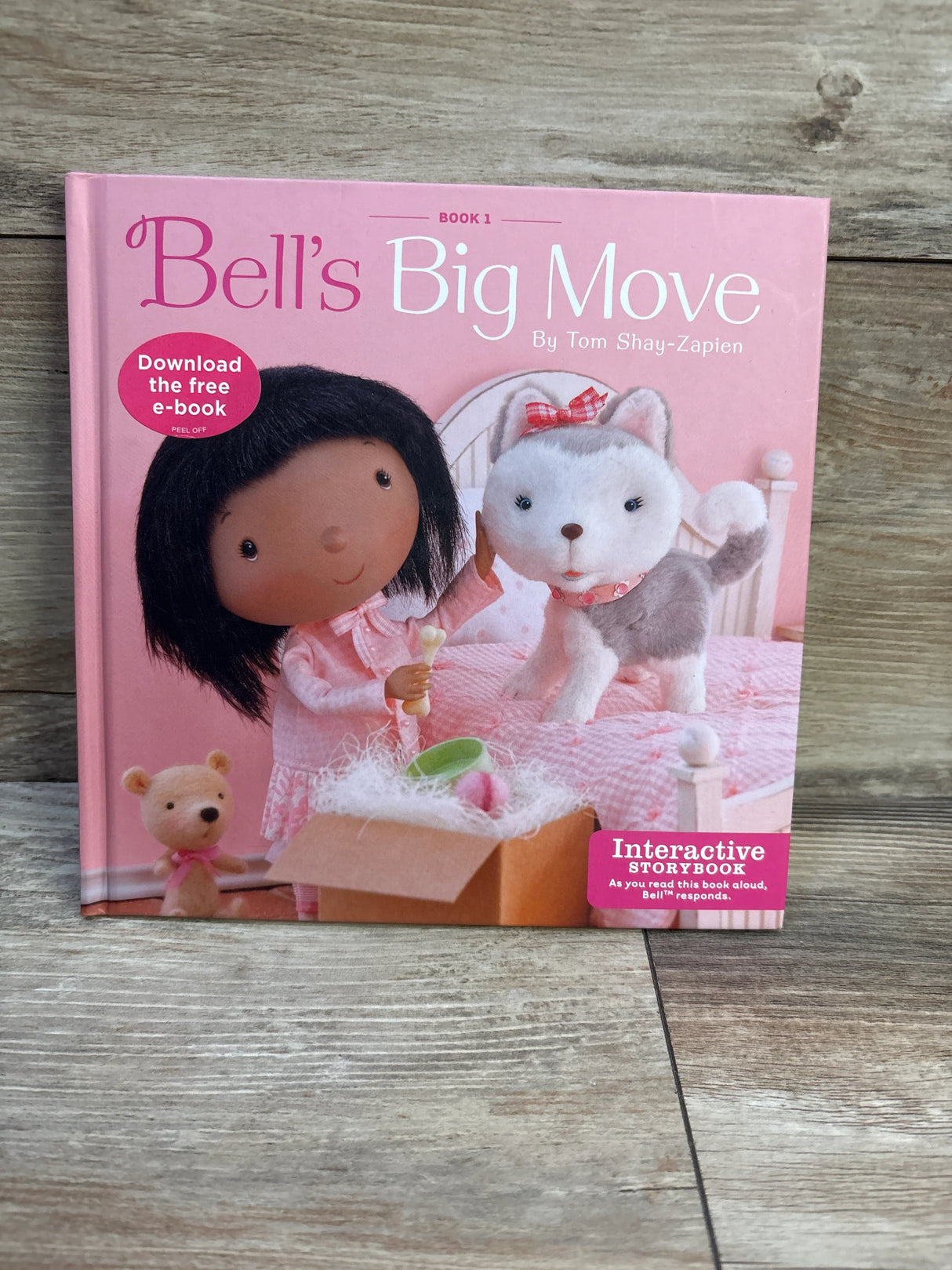 Bell's Big Move Interactive Storybook Hardcover Book
