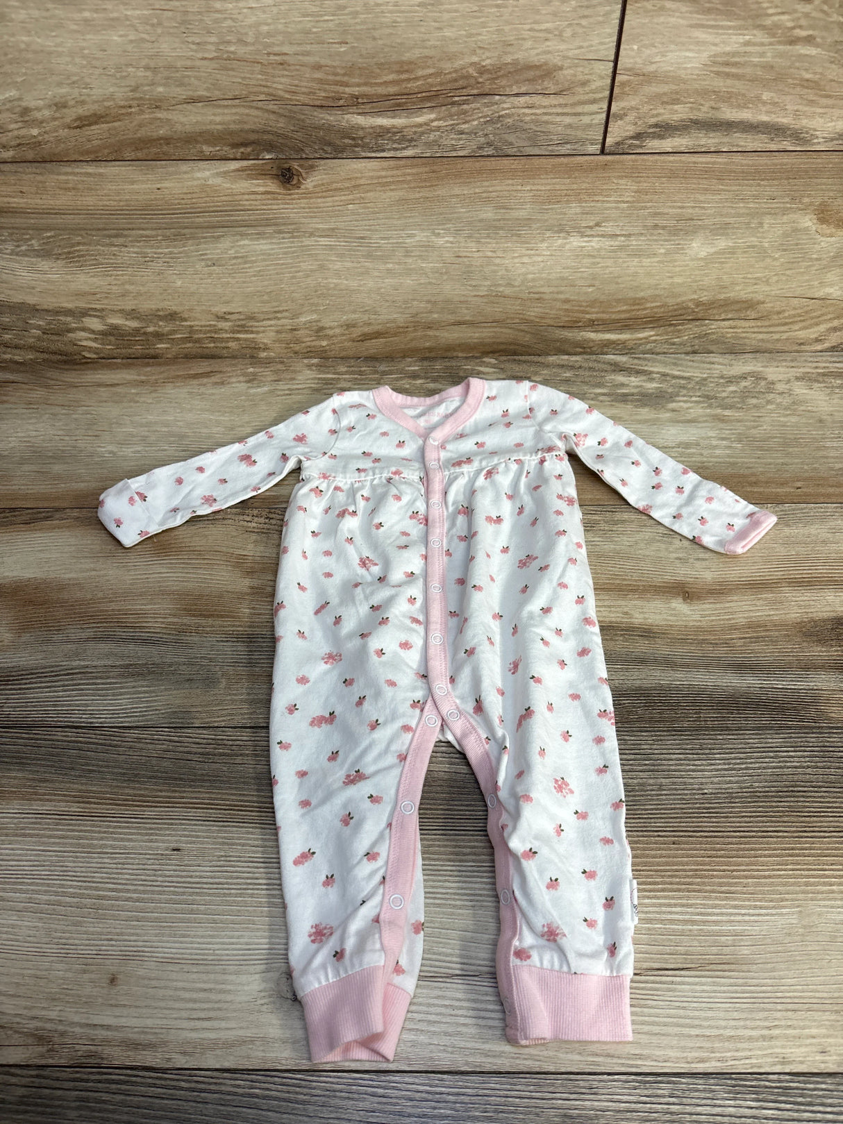 Burt's Bees Baby Coverall White sz 0-3m