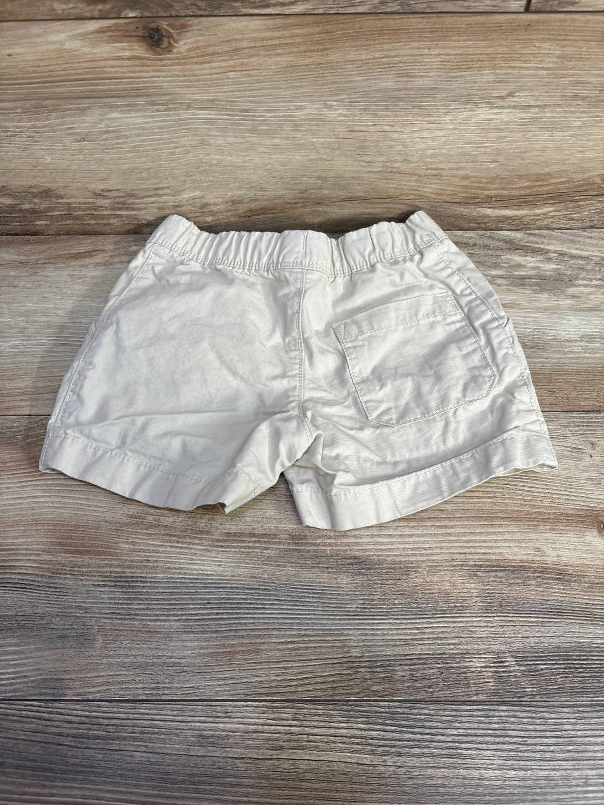 Carter's Drawstring Shorts Beige sz 4T - Me n Mommy To Be