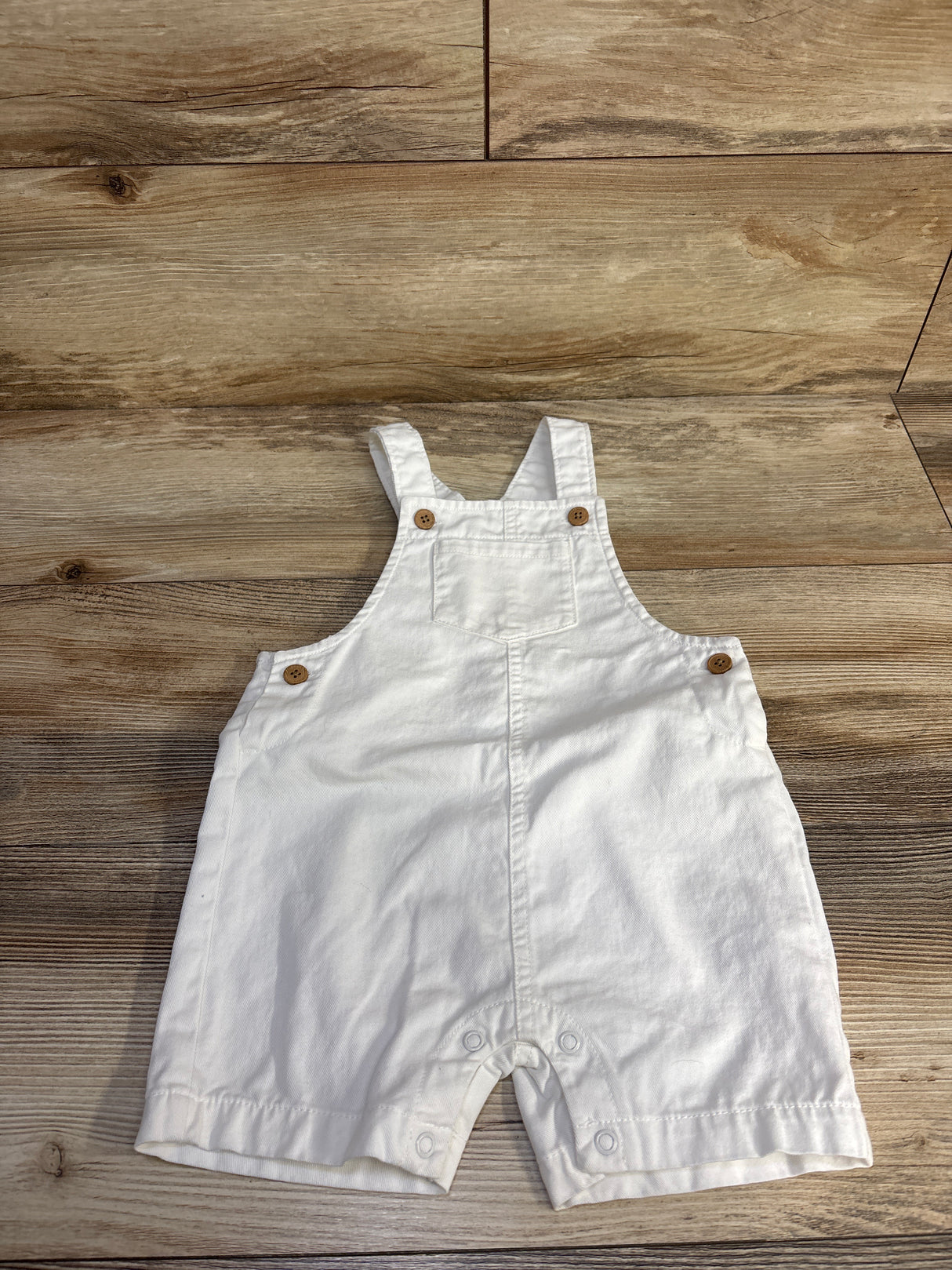 Child Of Mine Shortalls White sz 24m