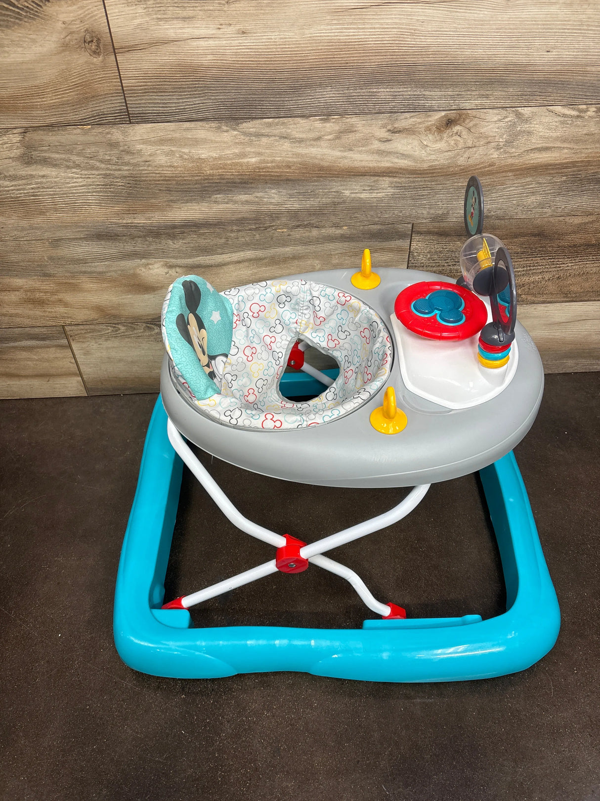 Bright Starts Mickey Mouse Original Bestie 2-in-1 Activity Walker