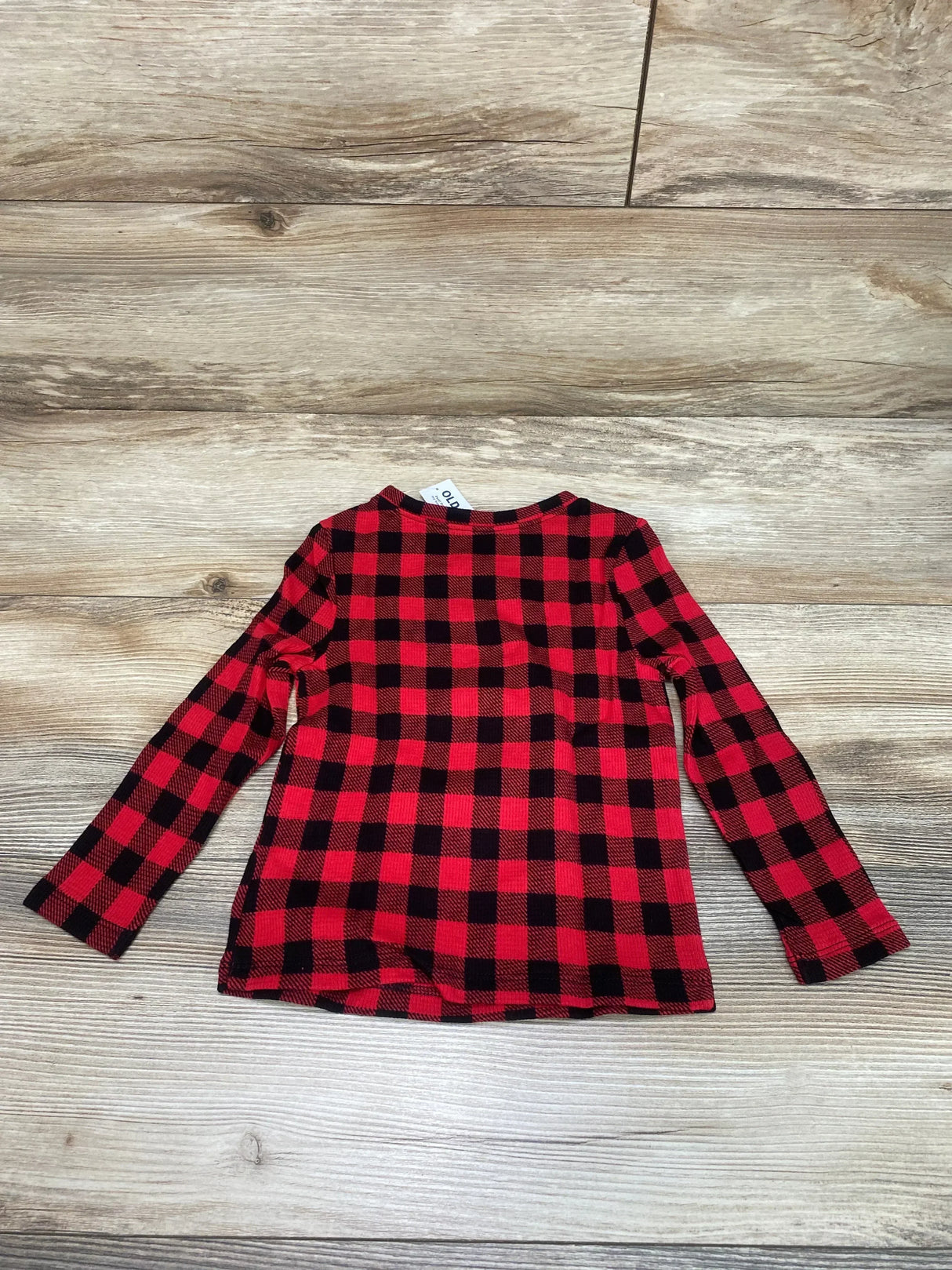 NEW Old Navy Black/Red Buffalo Check Shirt sz 2T - Me n Mommy To Be