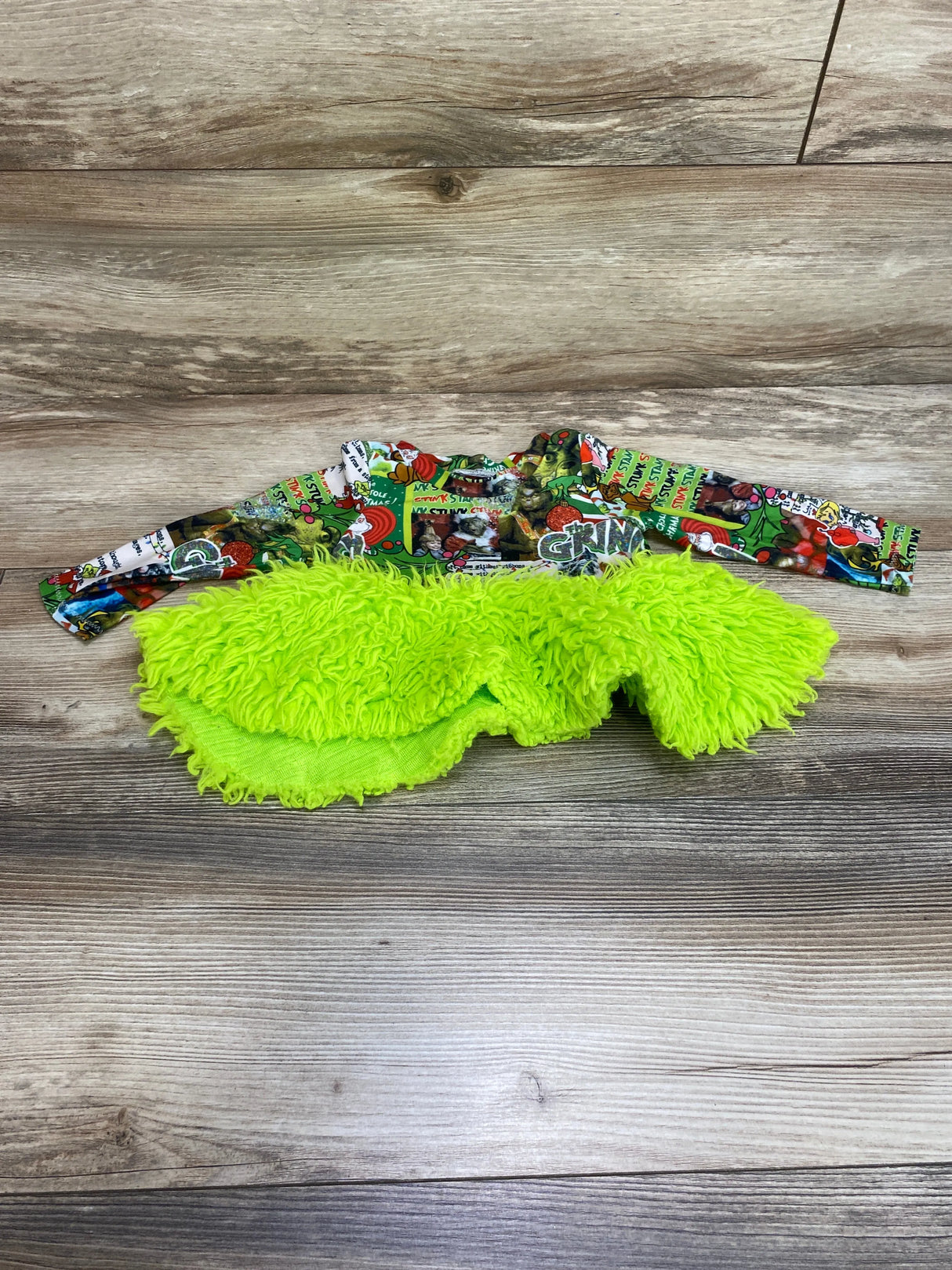 The Trendy Tike The Grinch Top Green sz 6-9m - Me n Mommy To Be