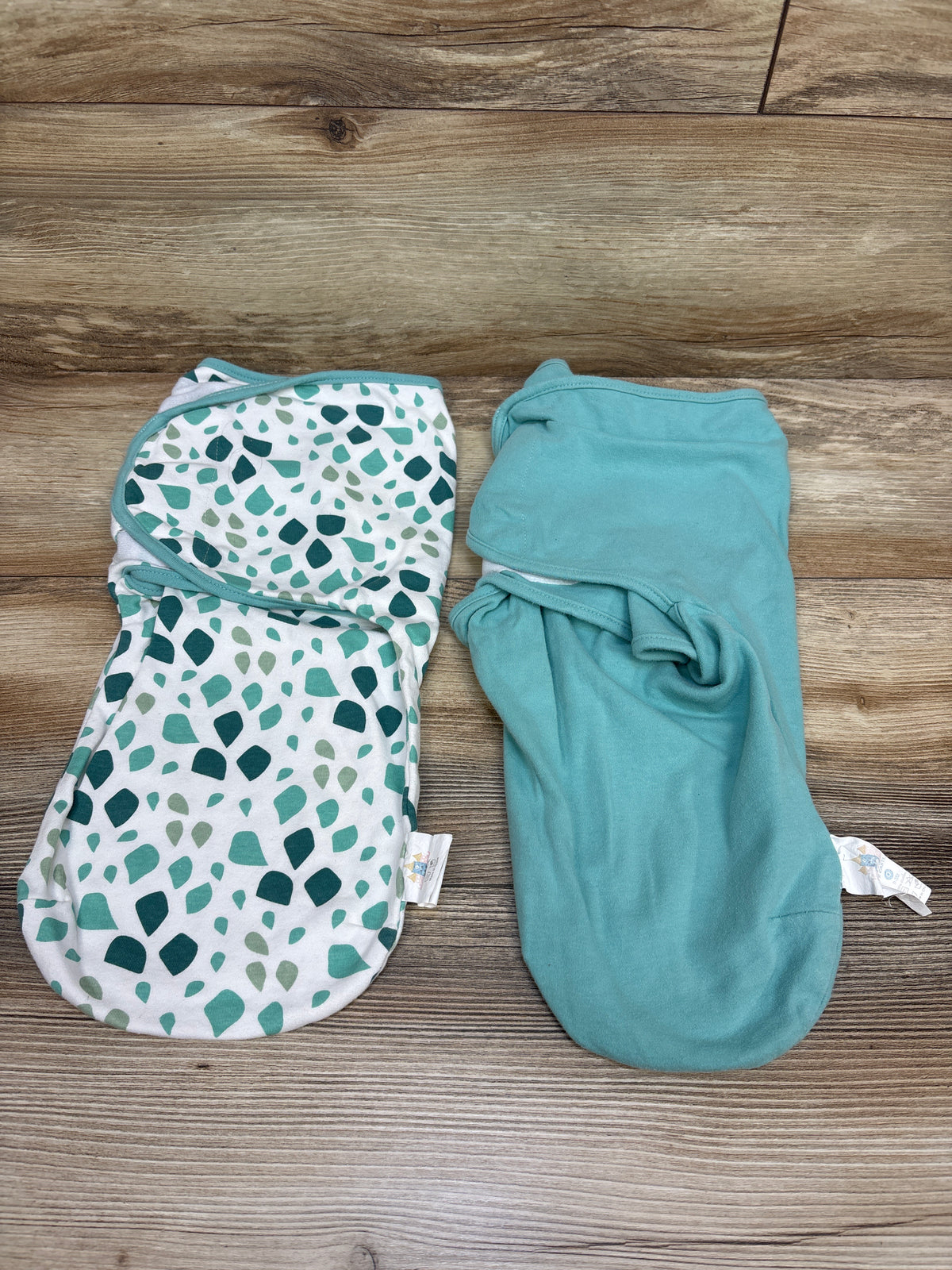 Cute Castle 2pk Swaddle Wraps Teal sz 0-3m