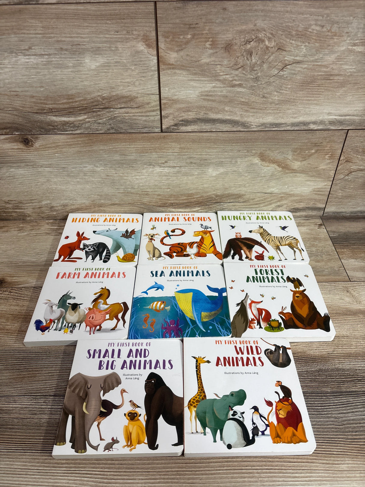 VMB My First Book Of Animals 8pk Board Book Set