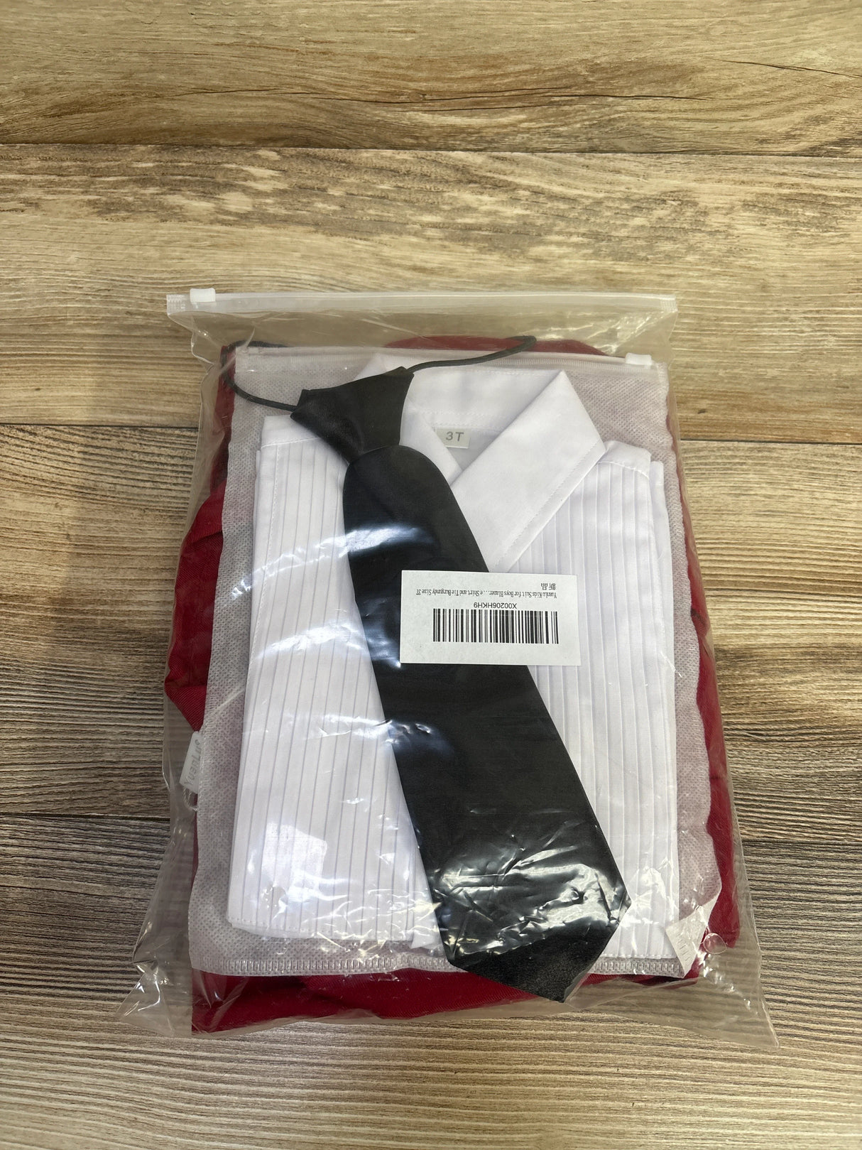 NEW YuanLu 5pc Suit Set Red sz 3T