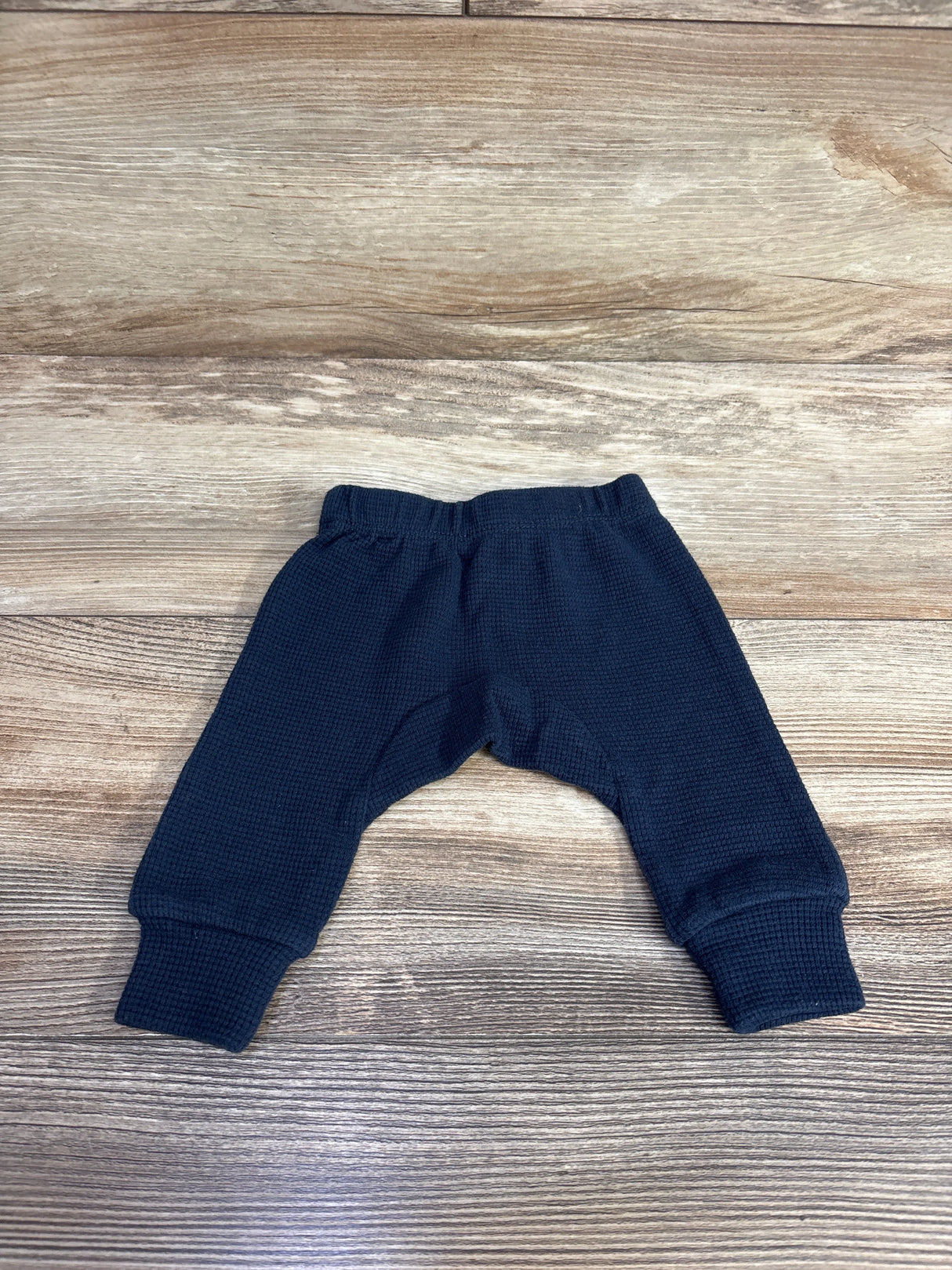 Scene & Heard Waffle Knit Drawstring Joggers Navy sz Newborn
