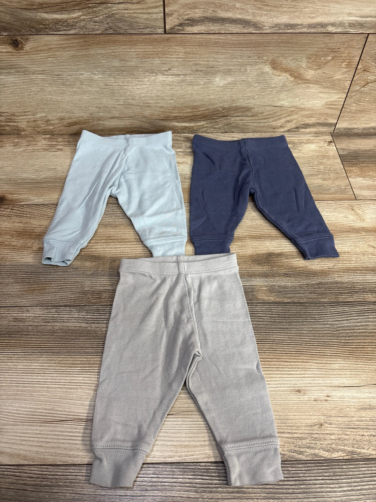 Cloud Island 3pk Pull On Pants Light Blue sz 0-3m