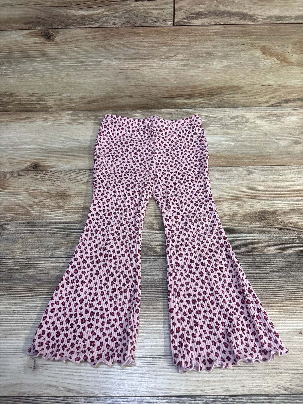 Old Navy Ribbed Flare Leggings Pink sz 2T