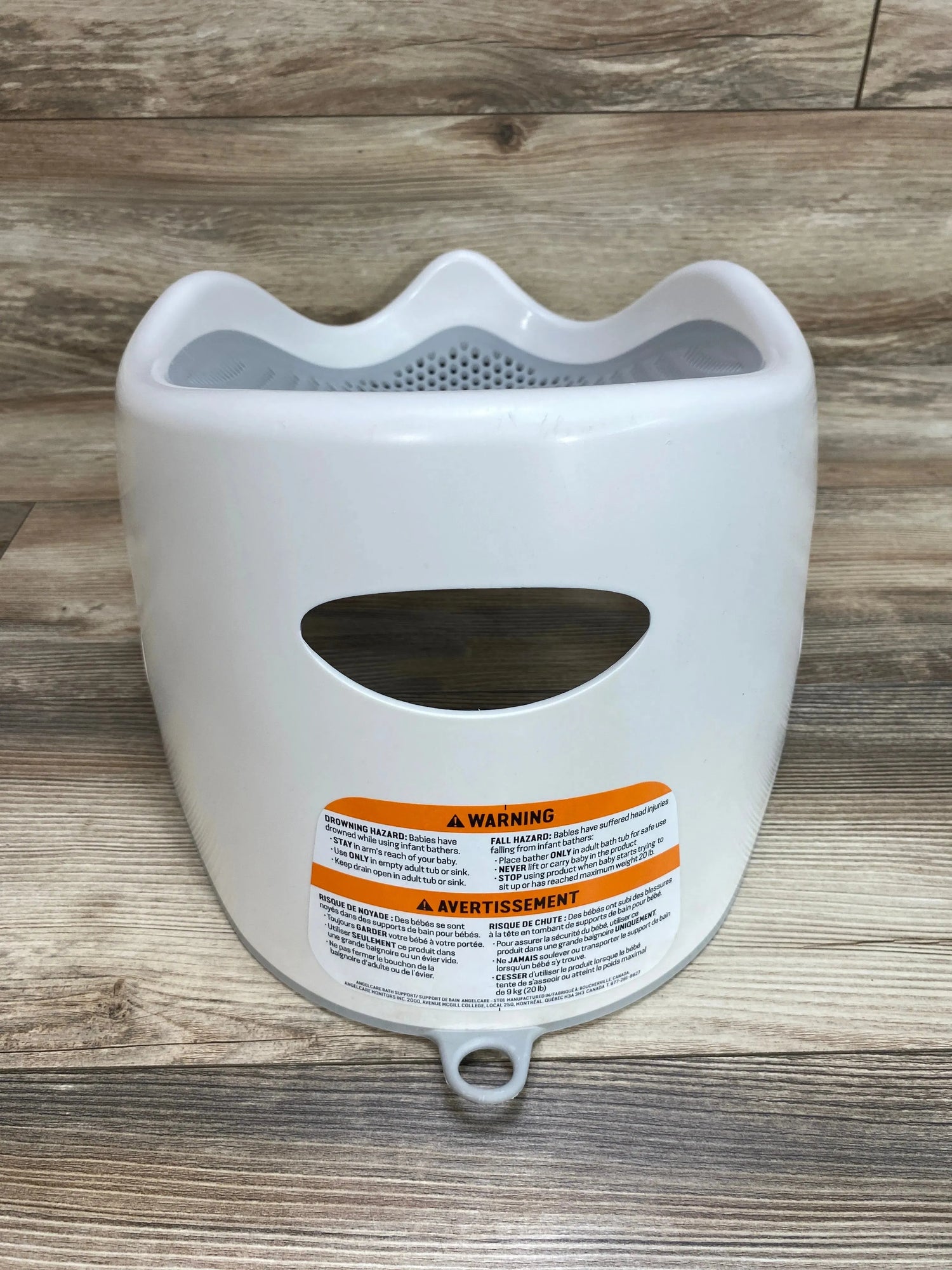 Angelcare Bath Support in Grey - Me n Mommy To Be