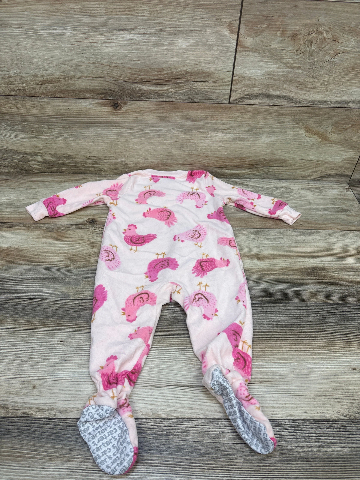 Carter's Chicken Blanket Sleeper Pink sz 9m