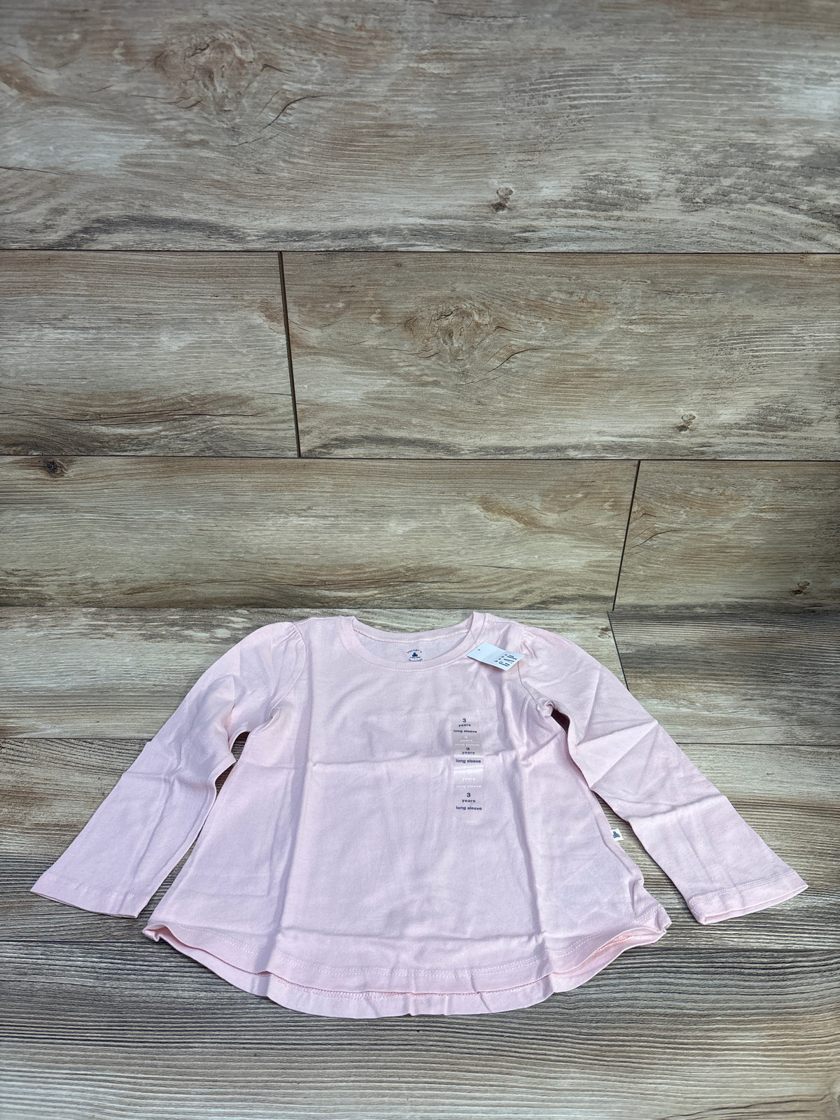 NEW Baby Gap Long Sleeve Shirt Pink sz 3T