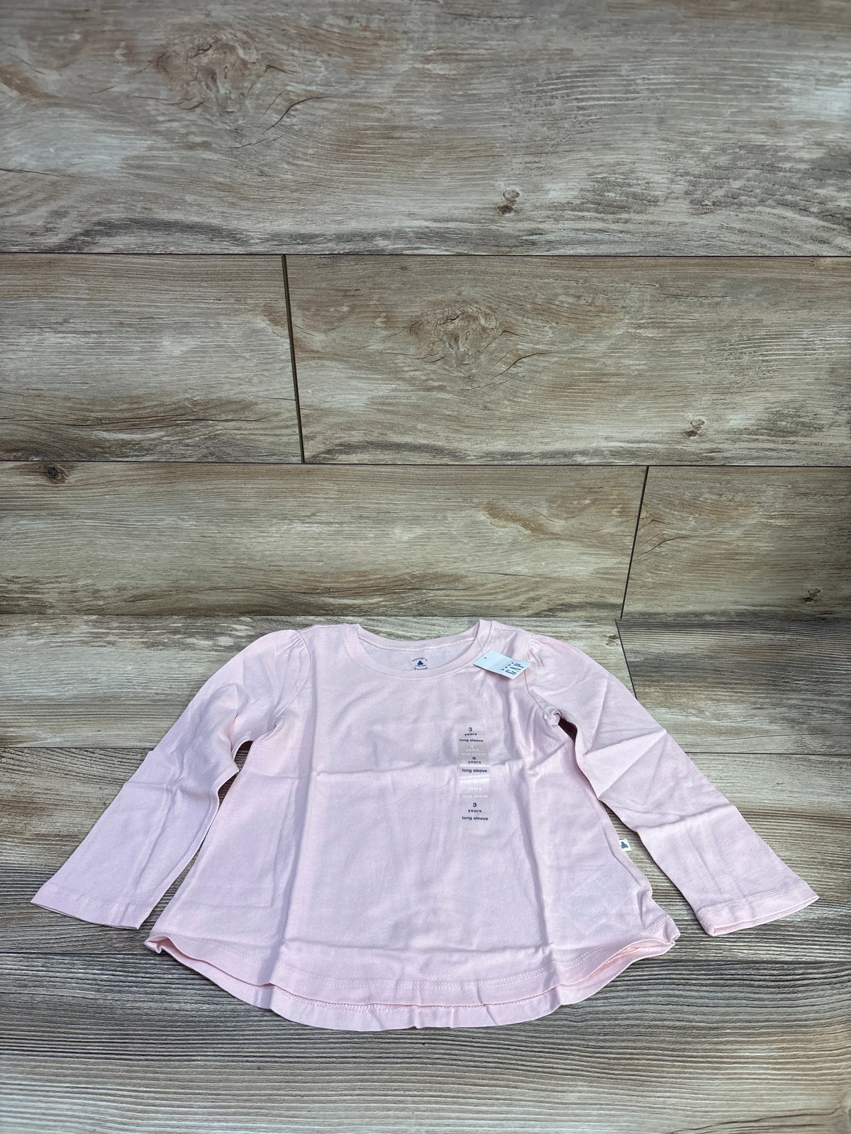 NEW Baby Gap Long Sleeve Shirt Pink sz 3T