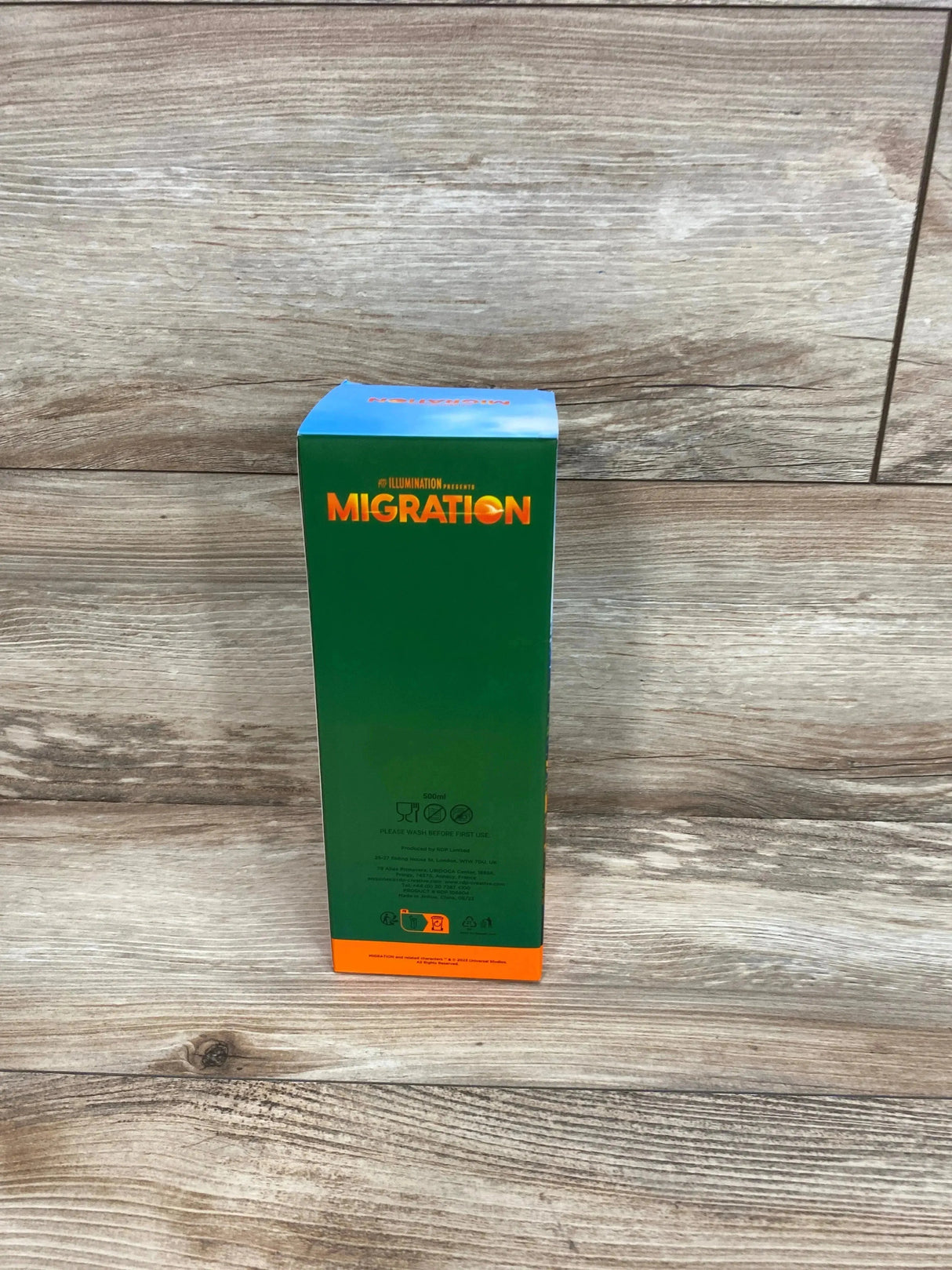 NEW Illumination Presents Migration 16oz Water Bottle With Stickers - Me n Mommy To Be