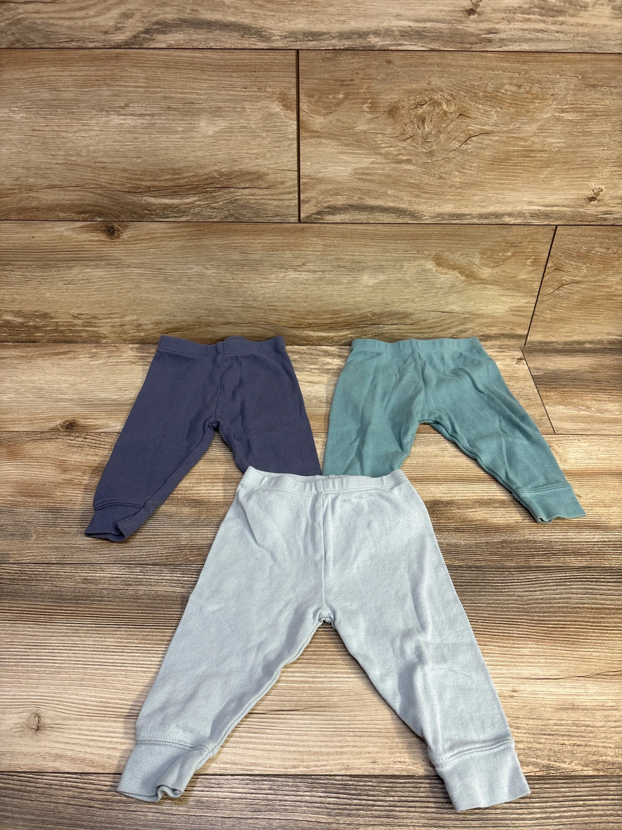 Cloud Island 3pk Pull On Pants Blue sz 3-6m