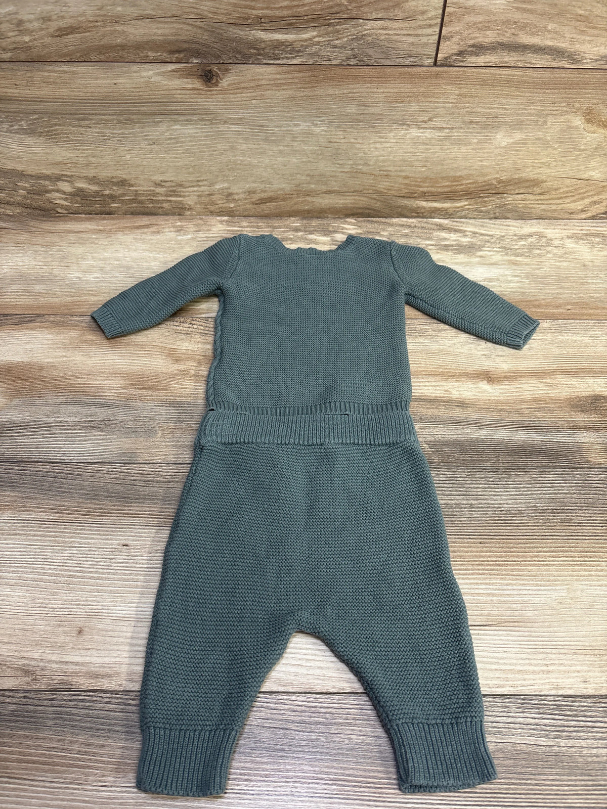 Just One You 2pc Knit Sweater & Pants Set Green sz 3m