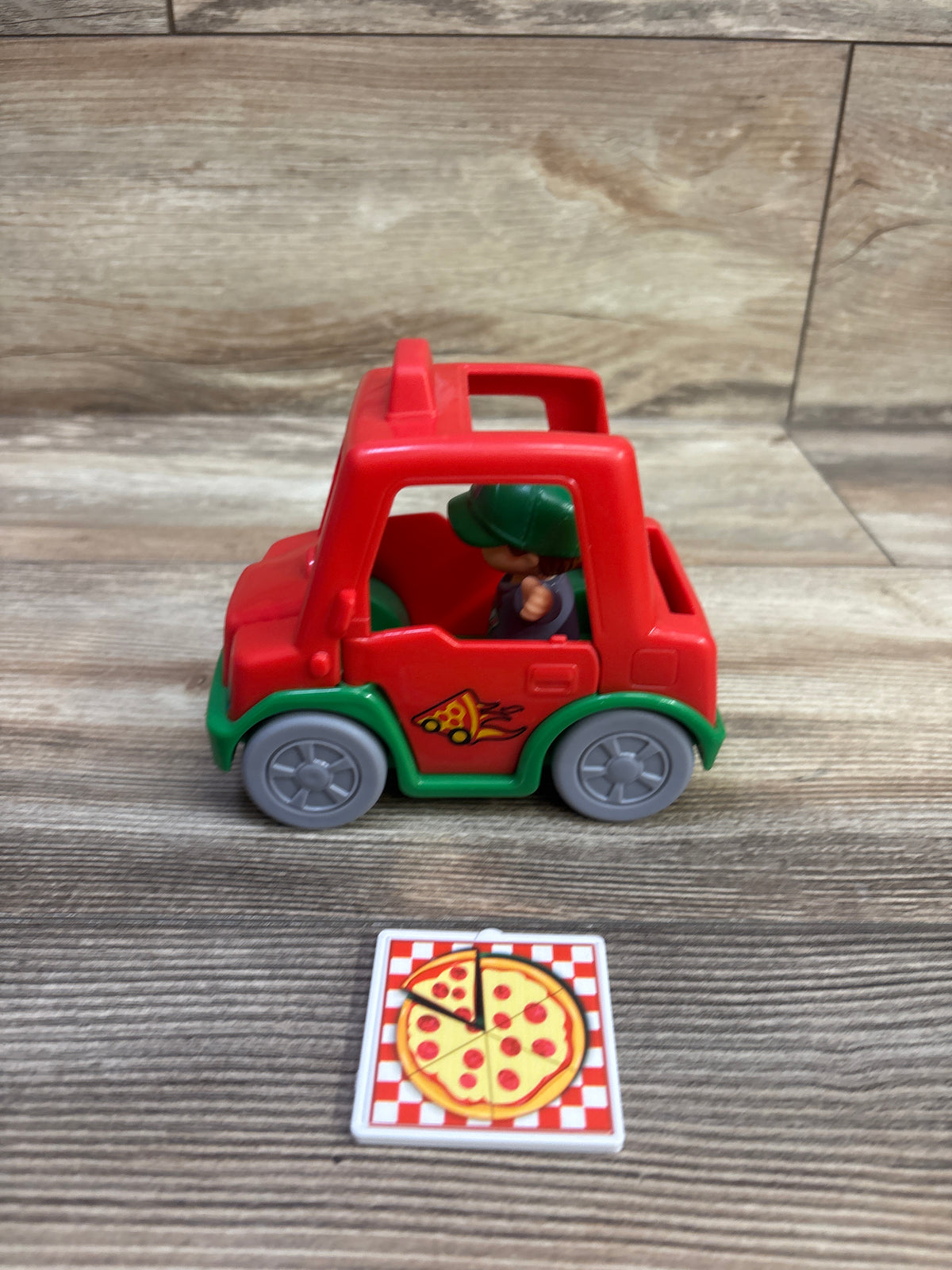 Fisher Price Little People Have a Slice Pizza Delivery Car