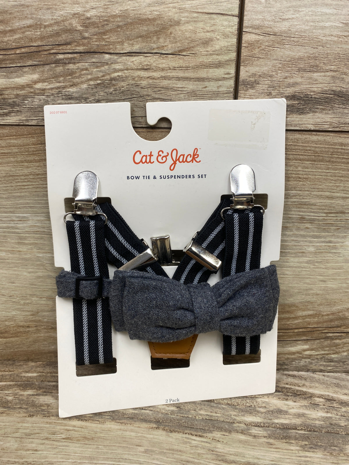 NEW Cat & Jack Bow Tie & Suspenders Set