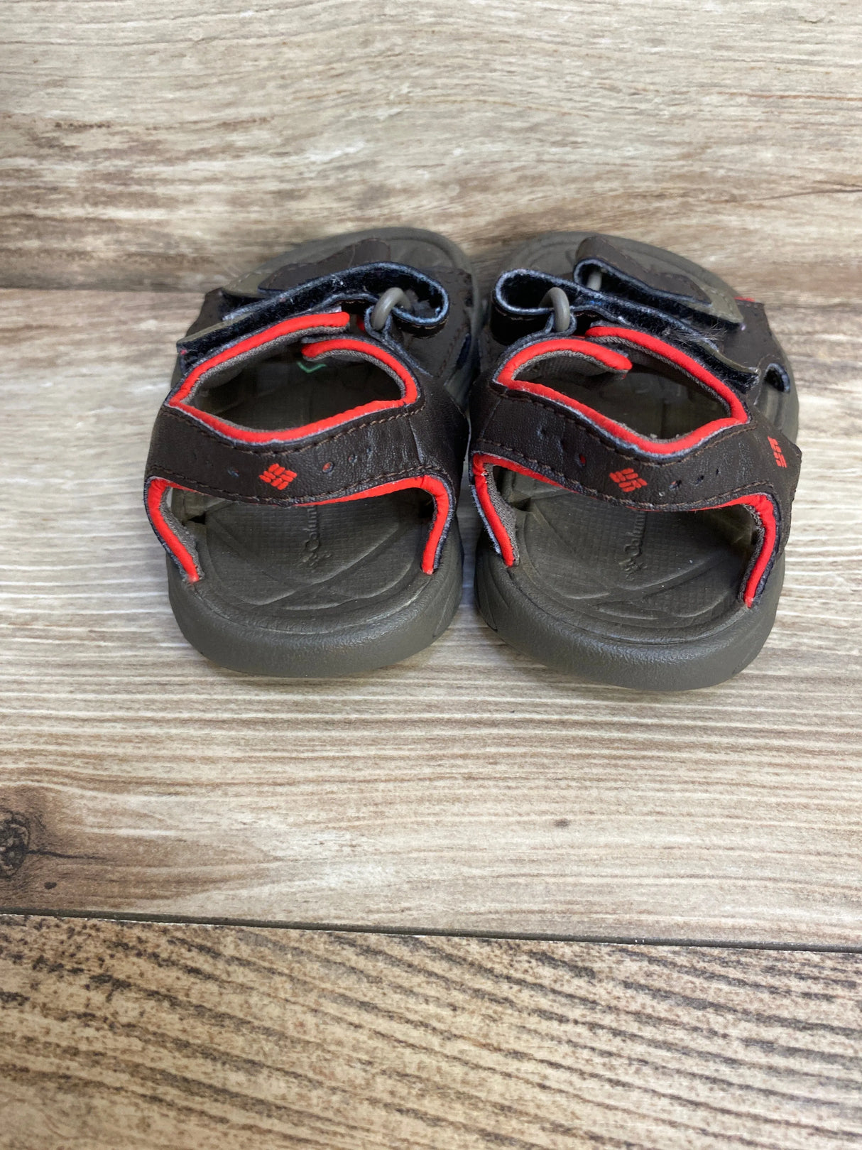 Columbia Toddler Techsun Vent Sandals Red/Brown Sz 5c - Me n Mommy To Be