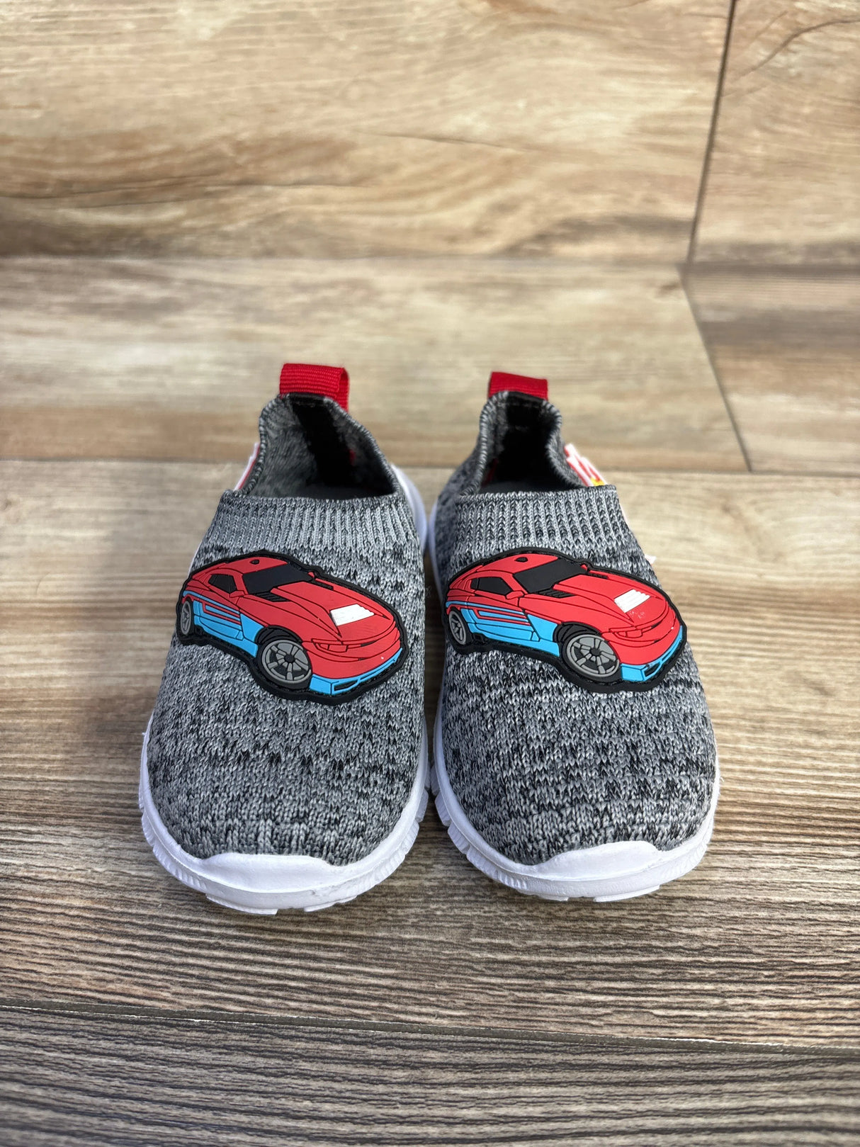 Hot Wheels Mesh Slip-On Sneakers Grey sz 4c