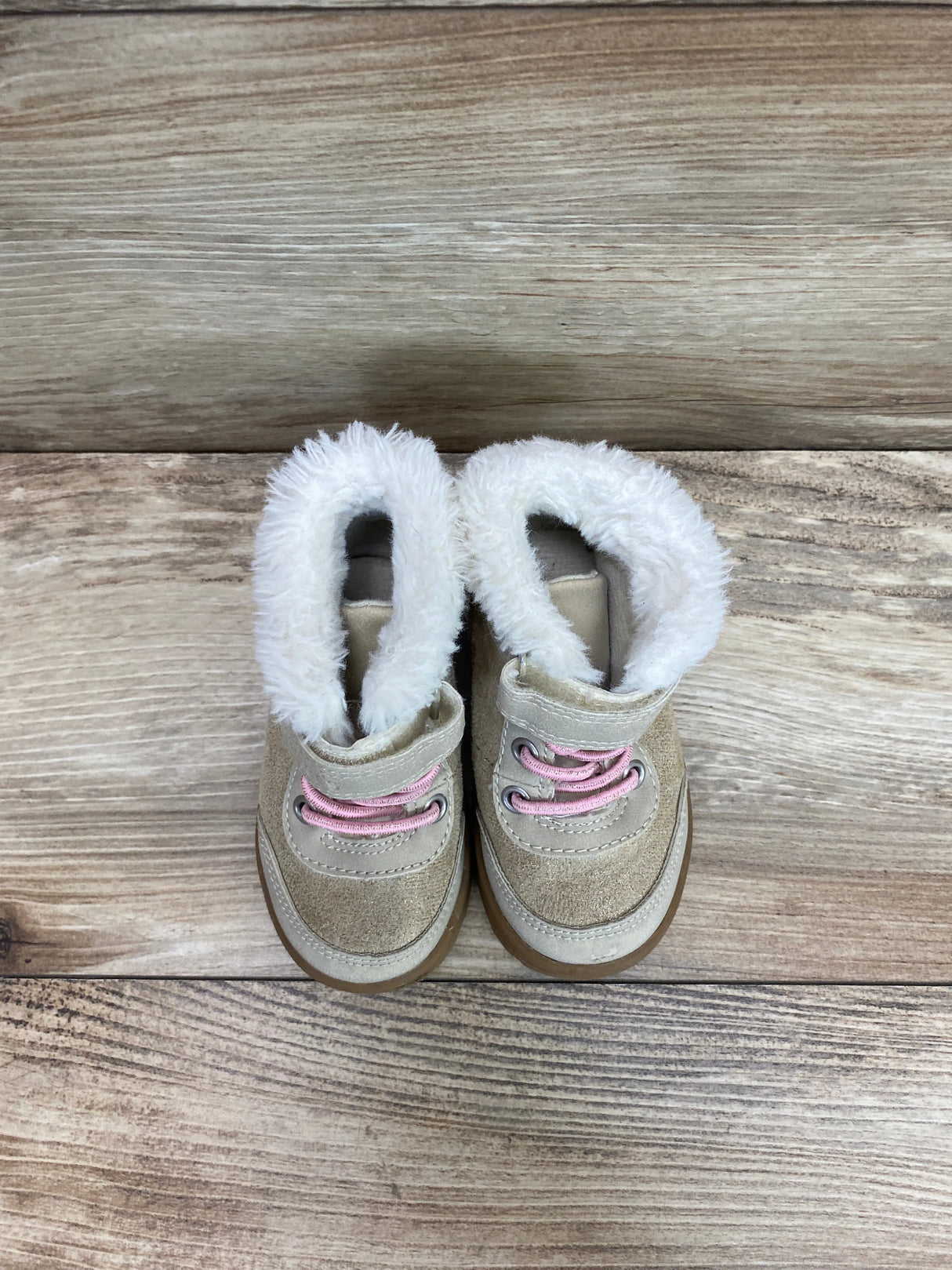 Carter's Girl's Magic Cold Weather Boot Tan Sz 5c - Me n Mommy To Be