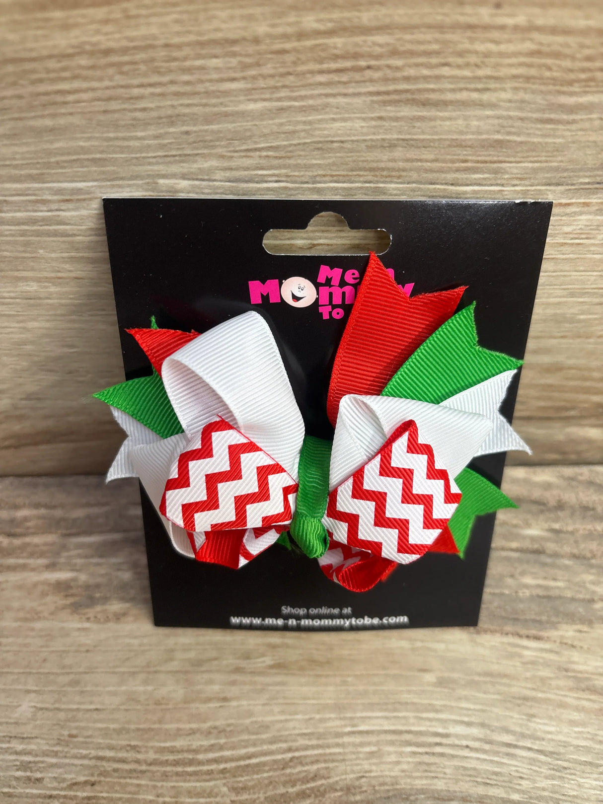 NEW Christmas Triple Layer Hair Bow