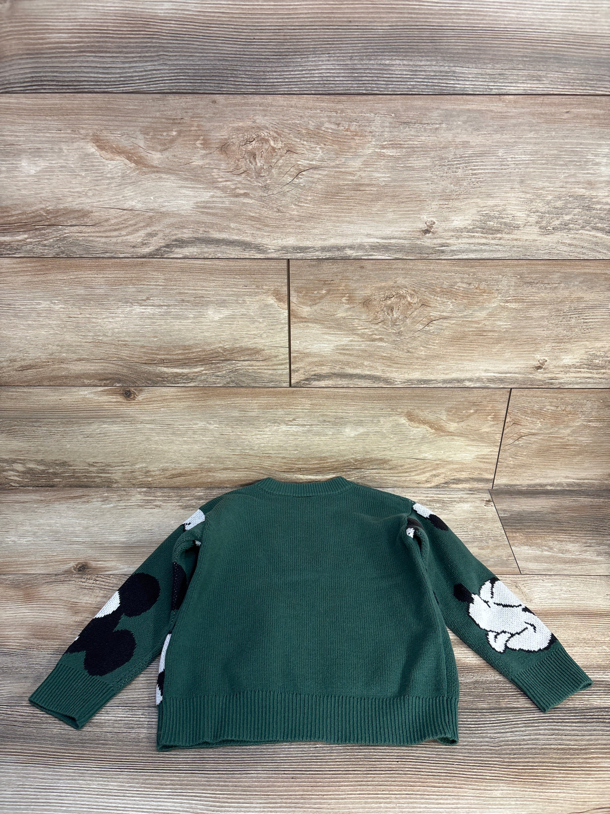 Jumping Beans x Disney Mickey Mouse Knit Sweater Green sz 4T