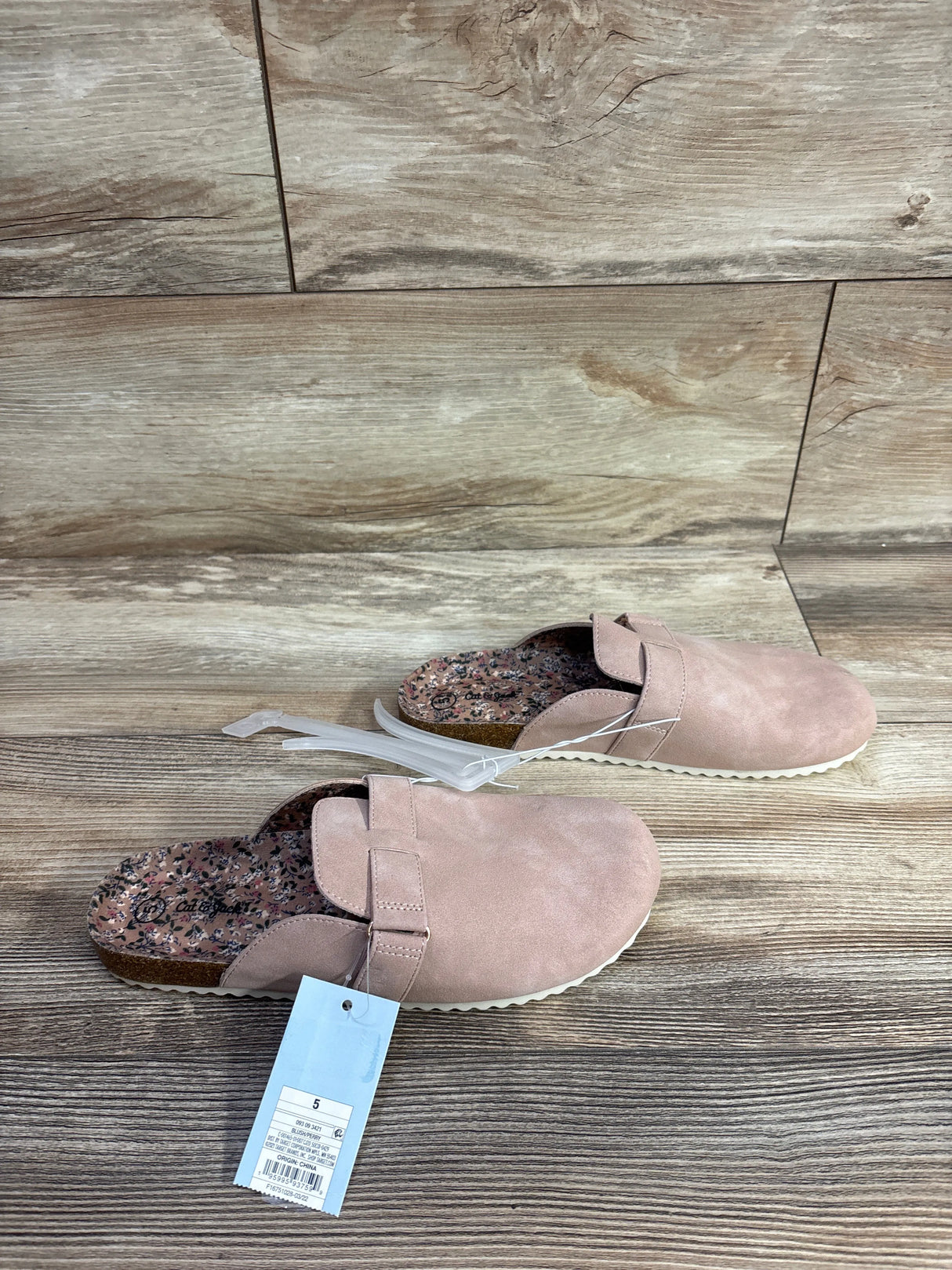 NEW Cat & Jack Perry Clogs in Blush sz 5Y