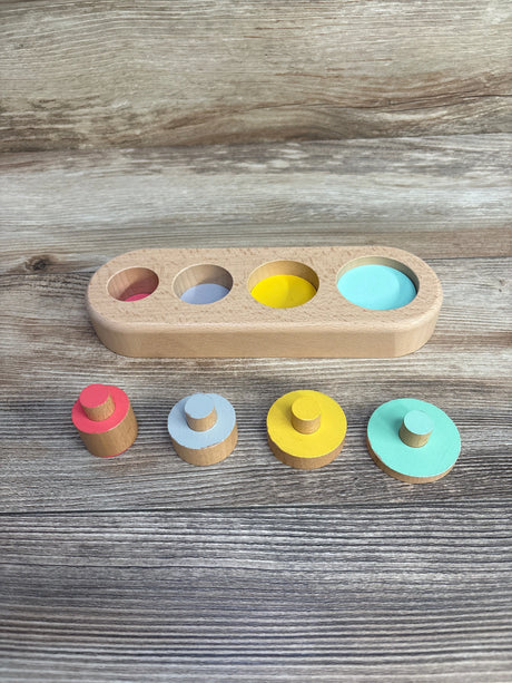 KiwiCo. Cylinder Puzzle - Me n Mommy To Be