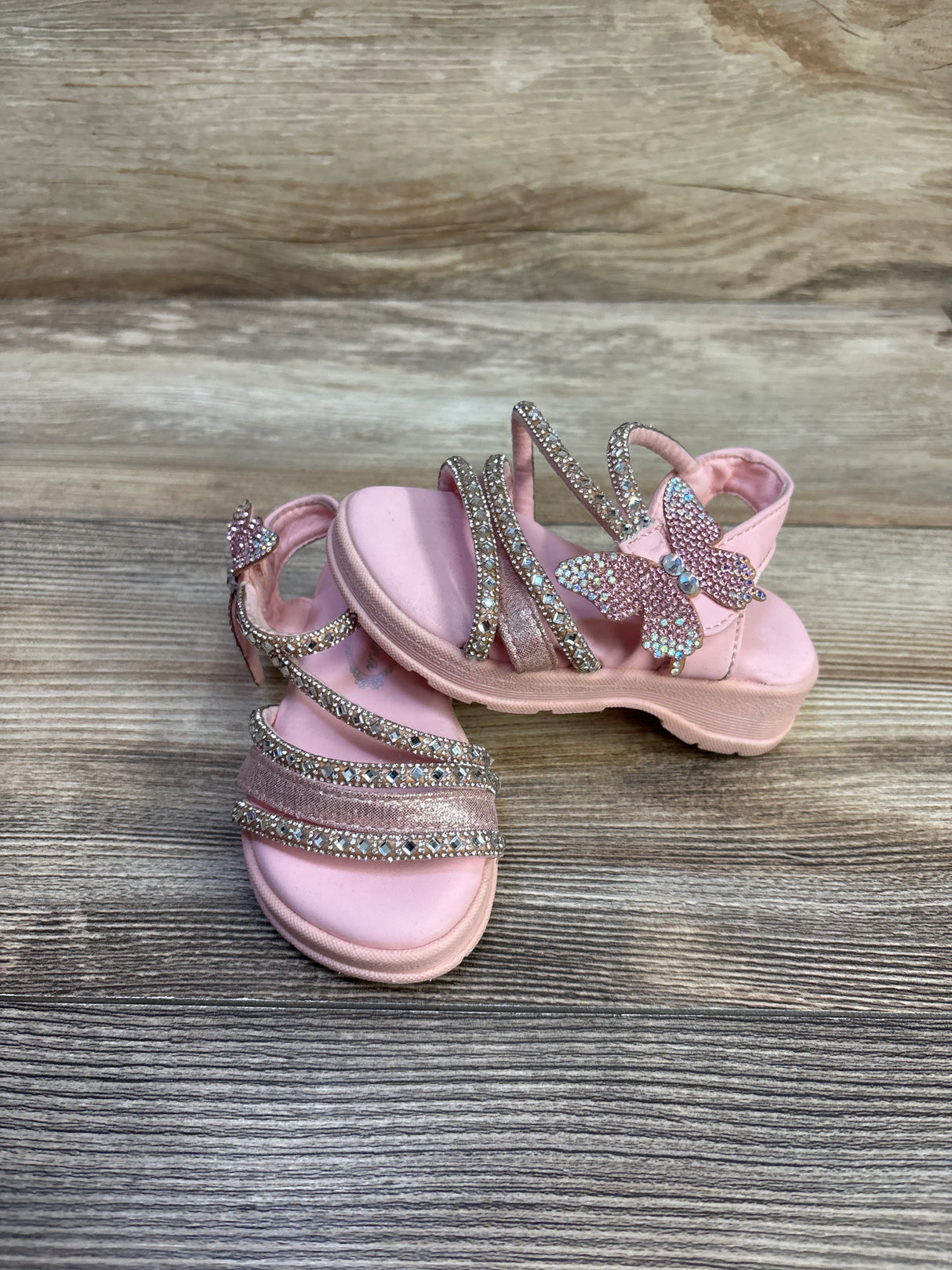 Atalina Rhinestone Sandals Pink sz 6c