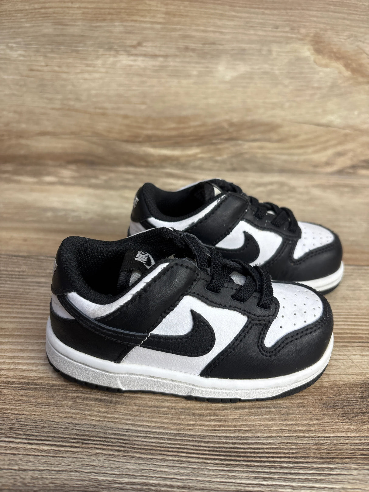 Nike Dunk Low TD 'White/Black White' Sneakers sz 6c