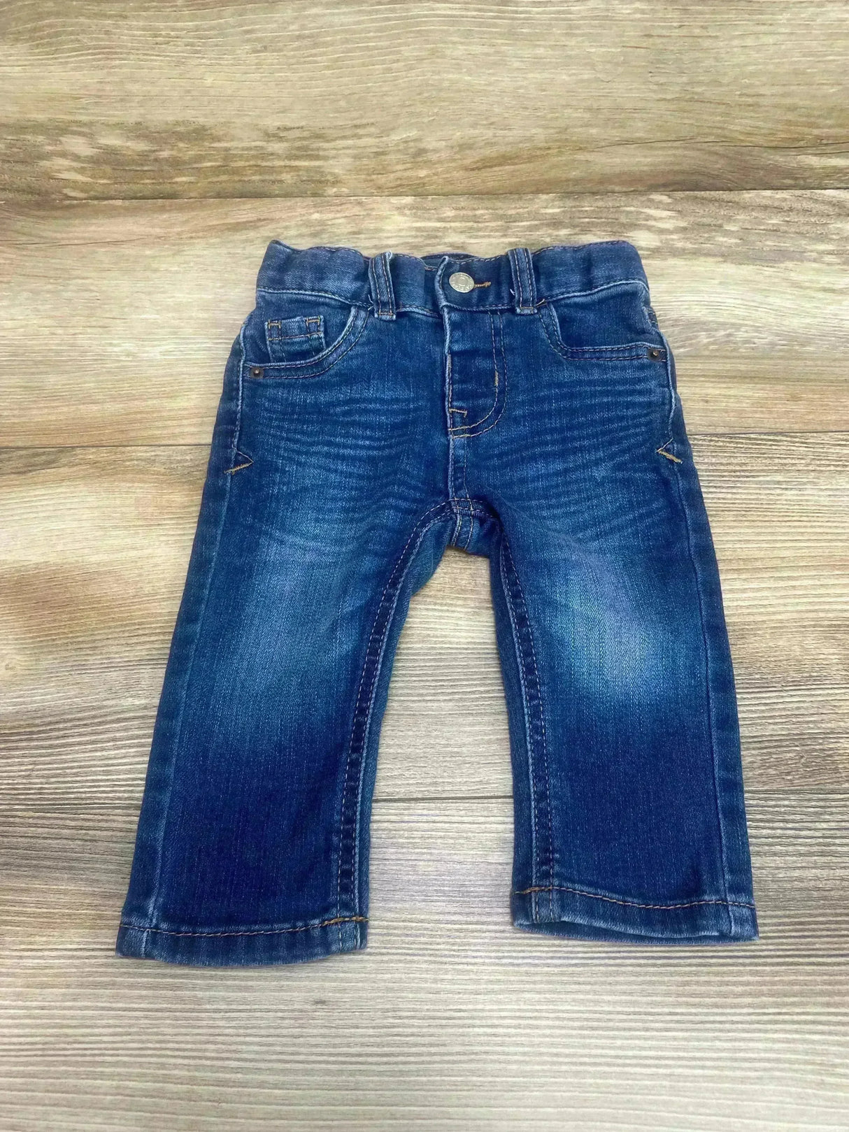 Cat & Jack Slim Jeans Blue sz 12m - Me n Mommy To Be