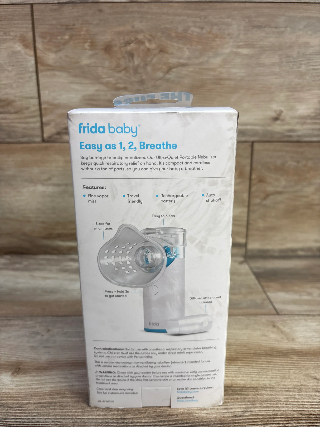 NEW Frida Baby Ultra-Quiet Portable Nebulizer