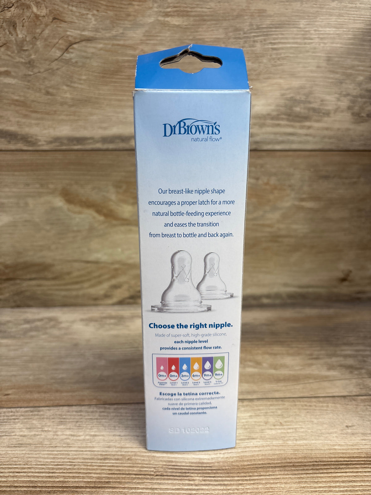 NEW Dr. Brown's Narrow Baby Bottle w/ Level 1 Slow Flow Nipple 8oz